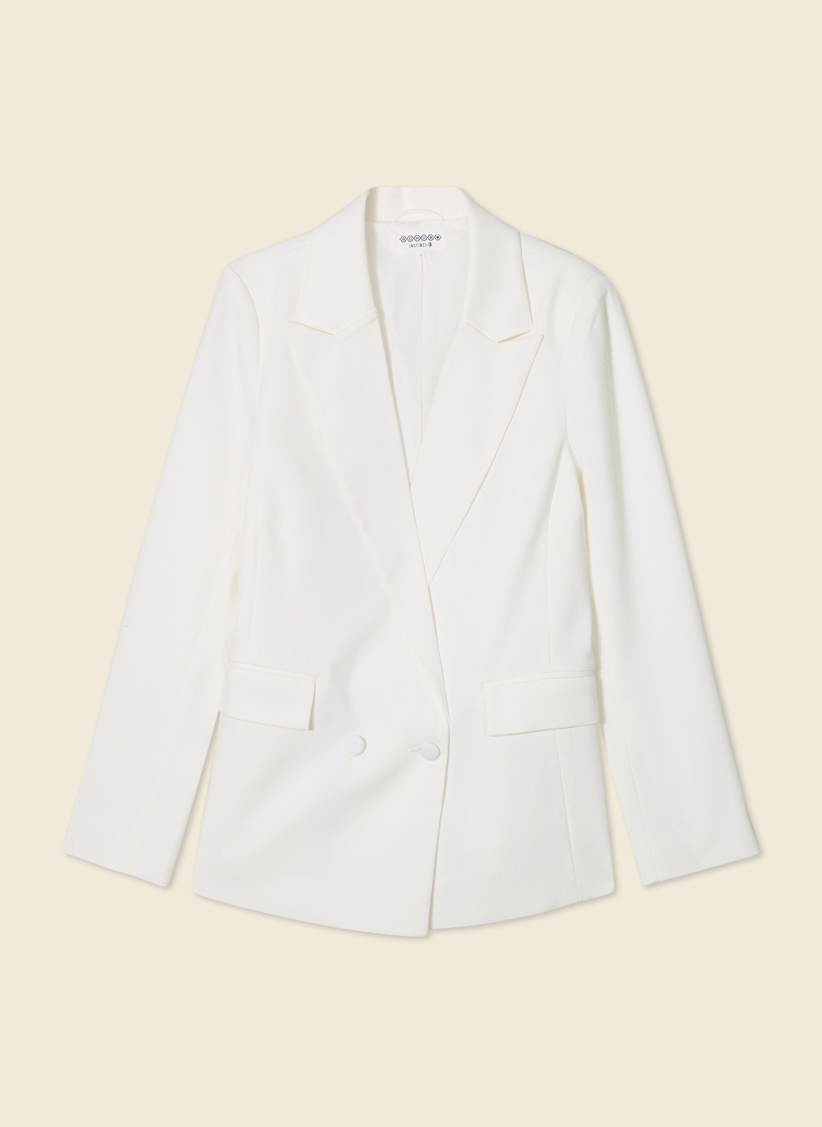 Vestes Vestes courtes - BELLEBLAZF femme blanc Bonobo Vestes Vestes courtes - BELLEBLAZF femme blanc Blanc