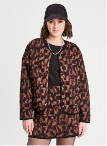 Vestes LSWEAGIWILD femme marron