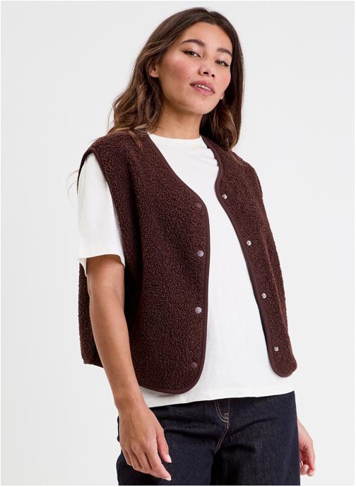 Cache Cache Gilets DSHERPNEW femme marron