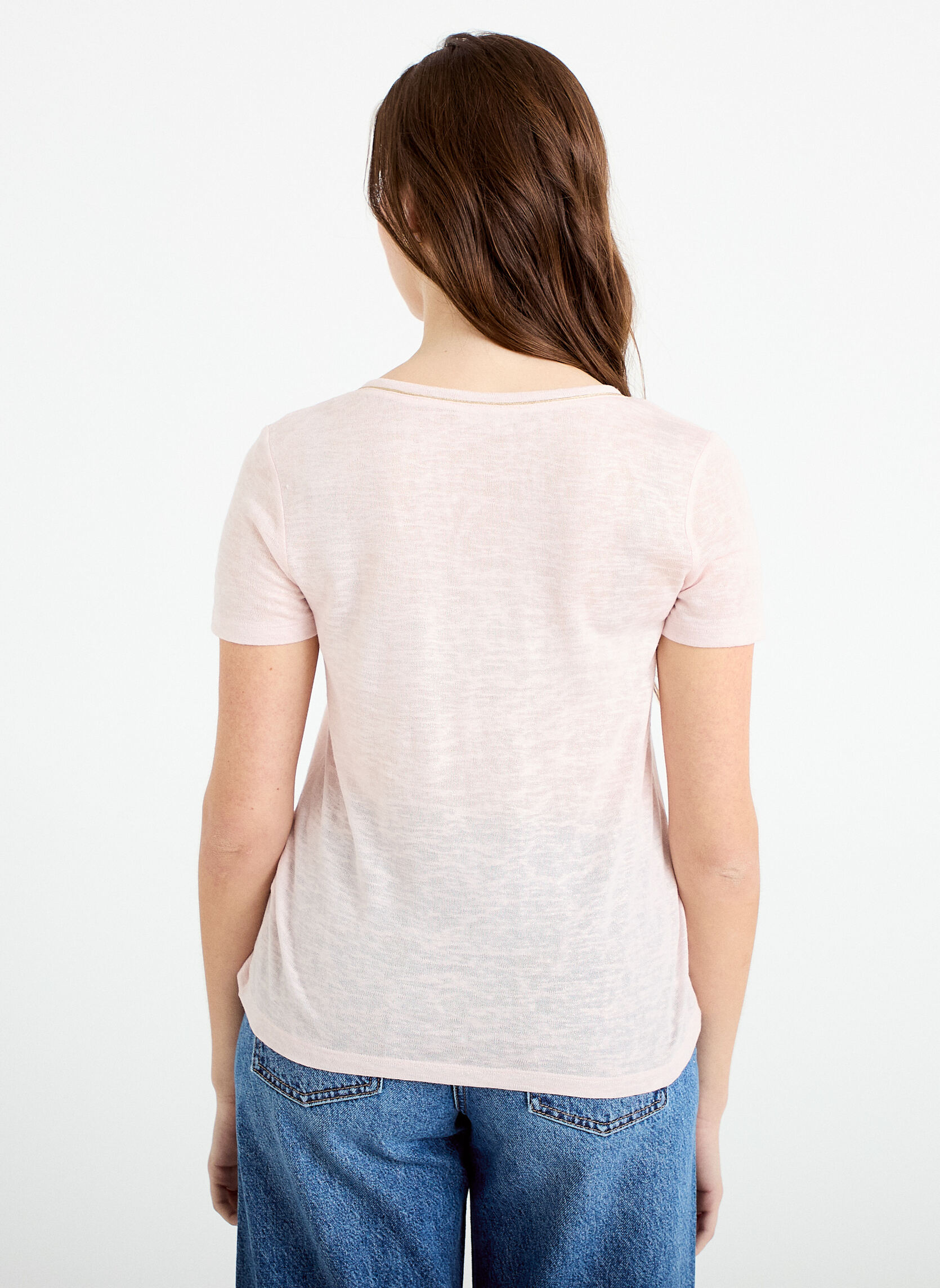 Tee-shirts KSPRAYNEW femme rose Cache Cache Tee-shirts KSPRAYNEW femme rose Rose clair