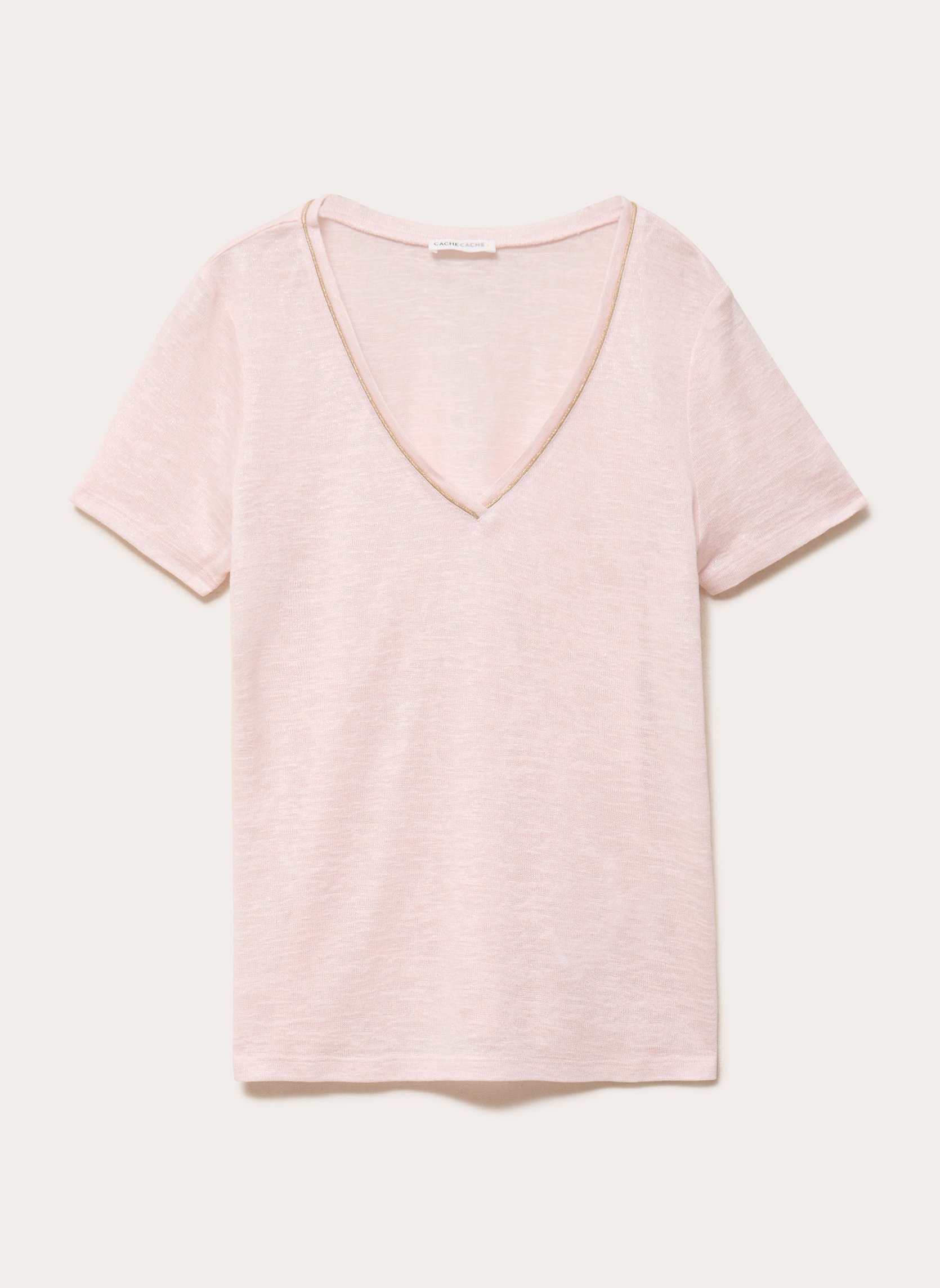 Tee-shirts KSPRAYNEW femme rose Cache Cache Tee-shirts KSPRAYNEW femme rose Rose clair