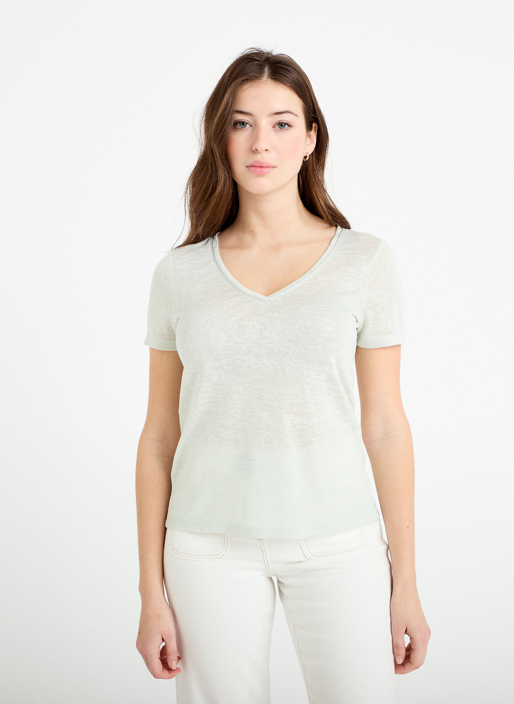 Tee-shirts KSPRAYNEW femme gris Cache Cache Tee-shirts KSPRAYNEW femme gris Gris