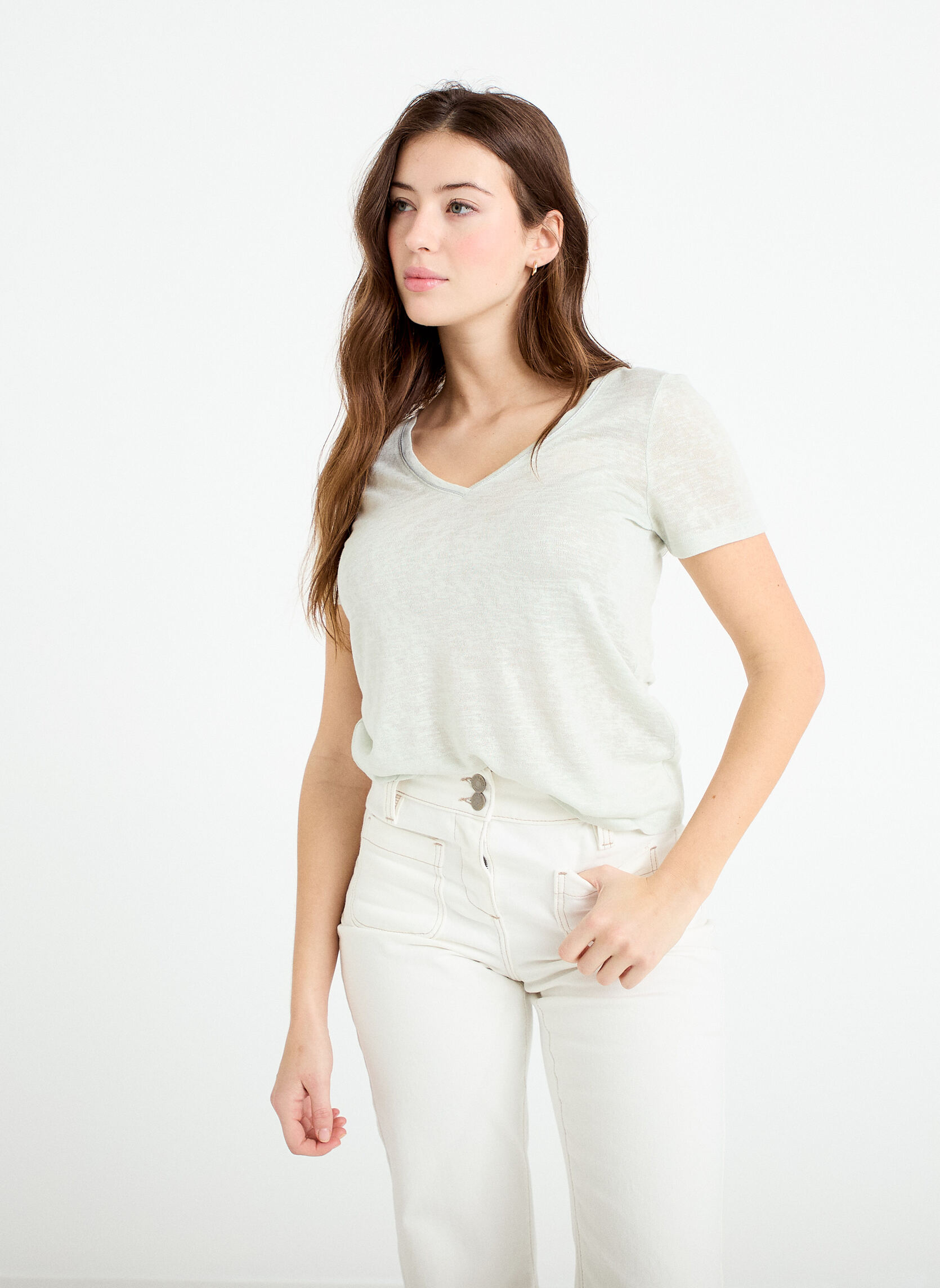 Tee-shirts KSPRAYNEW femme gris Cache Cache Tee-shirts KSPRAYNEW femme gris Gris