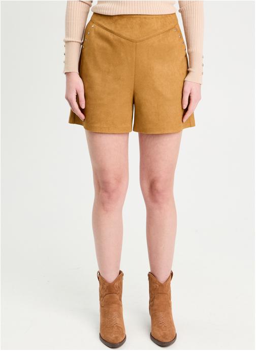 Cache Cache Shorts SHOSUWILD femme marron