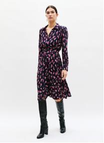 Robes 251R-RUBBY femme bleu Caroll Robes 251R-RUBBY femme bleu Bleu marine