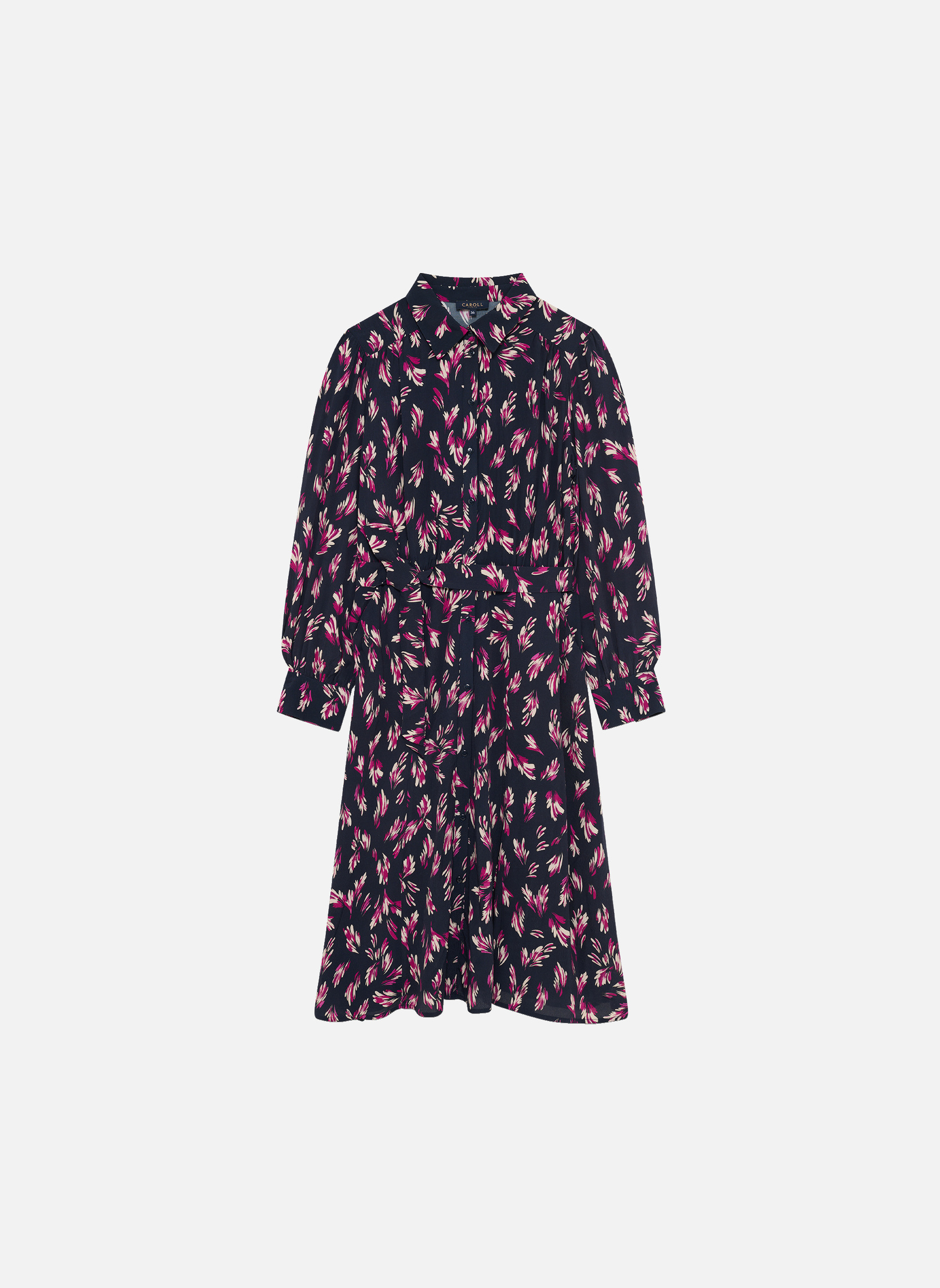 Robes 251R-RUBBY femme bleu Caroll Robes 251R-RUBBY femme bleu Bleu marine