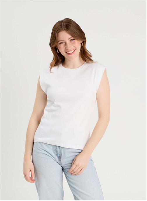 Cache Cache Débardeurs DSHOULDY femme blanc