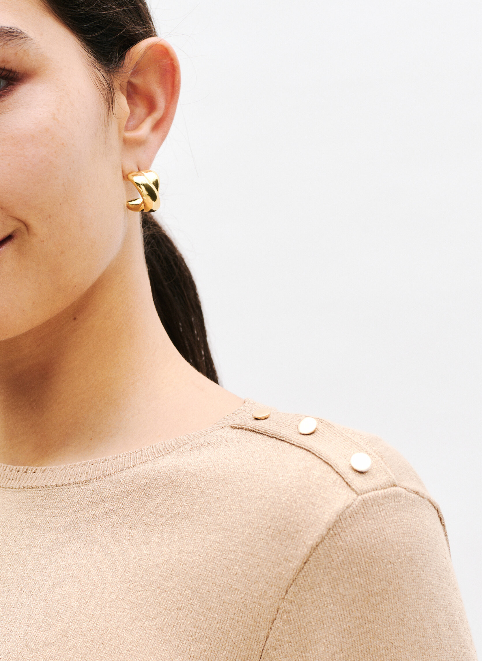 Pulls Pulls - 251K-MINNET femme beige Caroll Pulls Pulls - 251K-MINNET femme beige Beige