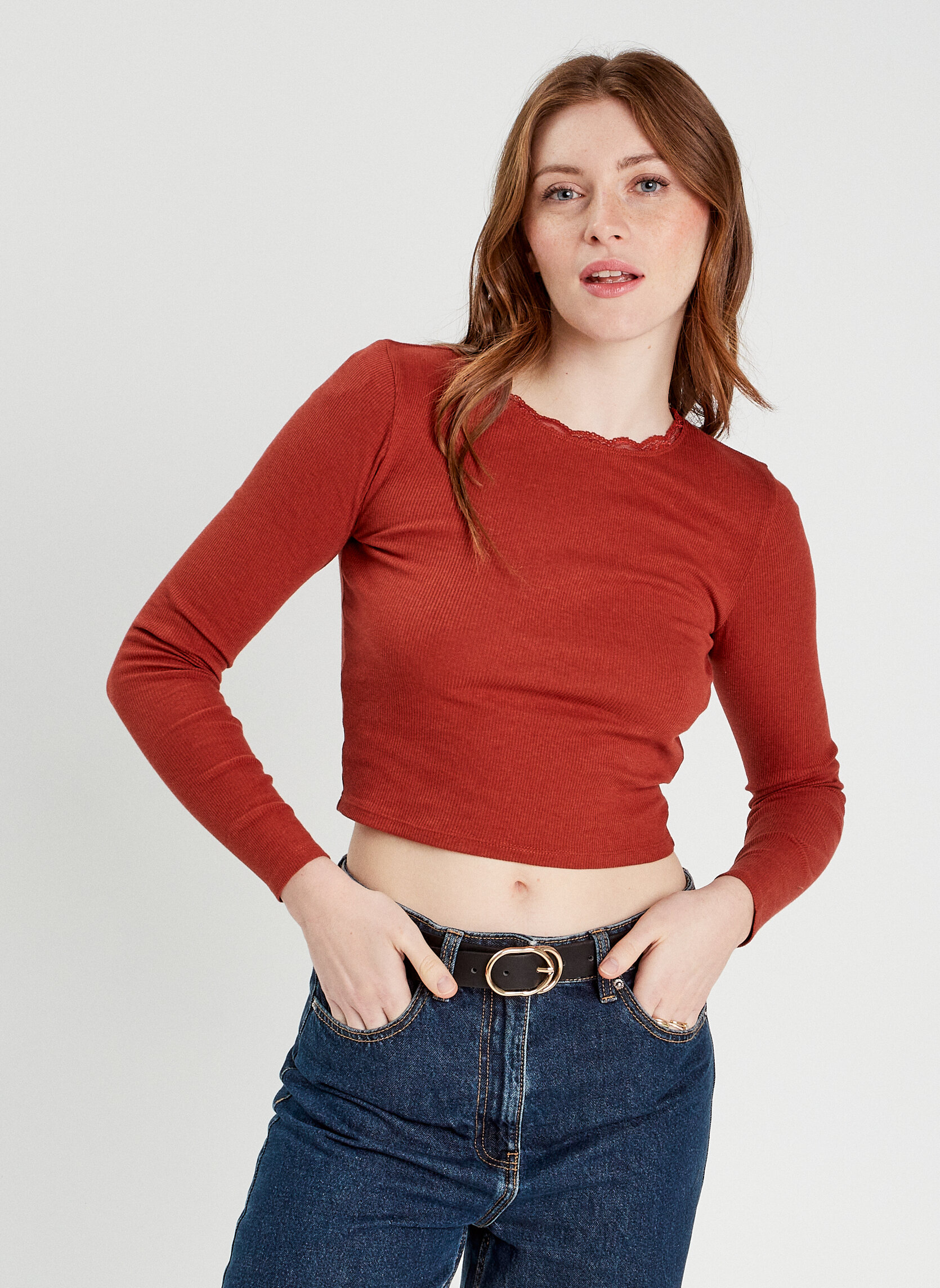 Tee-shirts LVISDENTELL femme marron Cache Cache Tee-shirts LVISDENTELL femme marron Marron