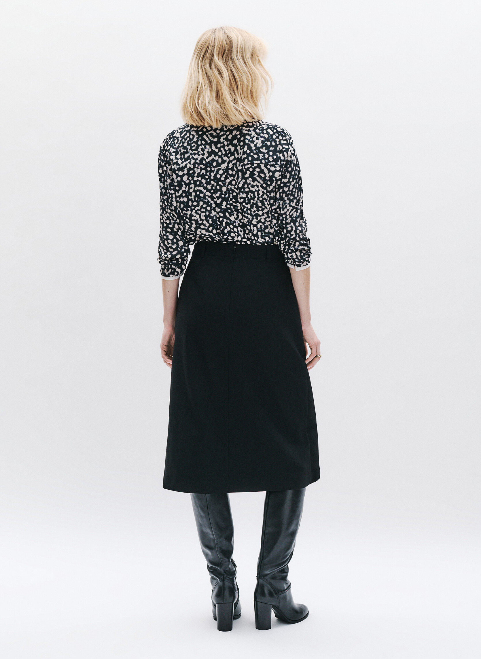 Chemises 251C-CJAMIE2 femme noir Caroll Chemises 251C-CJAMIE2 femme noir Noir