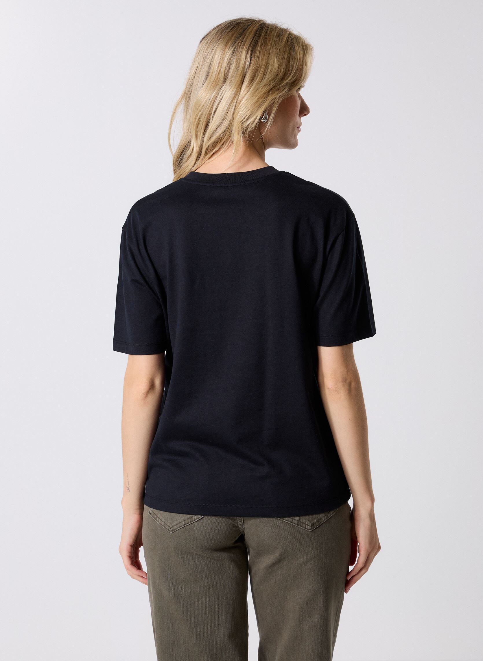 Tee-shirts manches courtes TORIANE2 femme noir MADE BY Tee-shirts manches courtes TORIANE2 femme noir JET BLACK