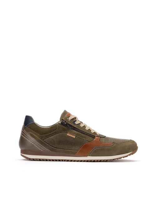 Pikolinos Baskets basses LIVERPOOL homme vert