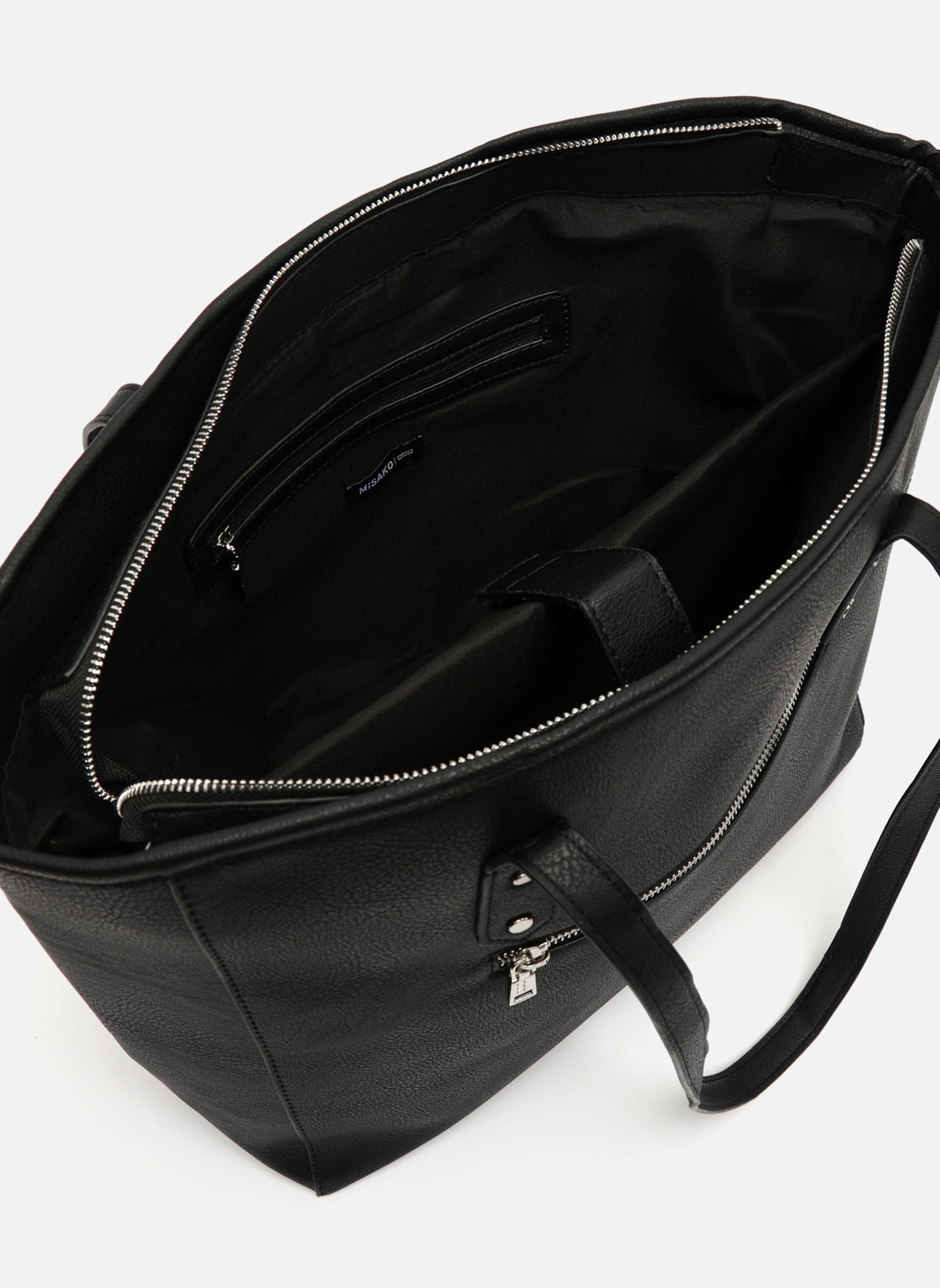 Sacs ordinateurs Mallette pour ordinateur portable Leandra Black femme noir Misako Sacs ordinateurs Mallette pour ordinateur portable Leandra Black femme noir Noir