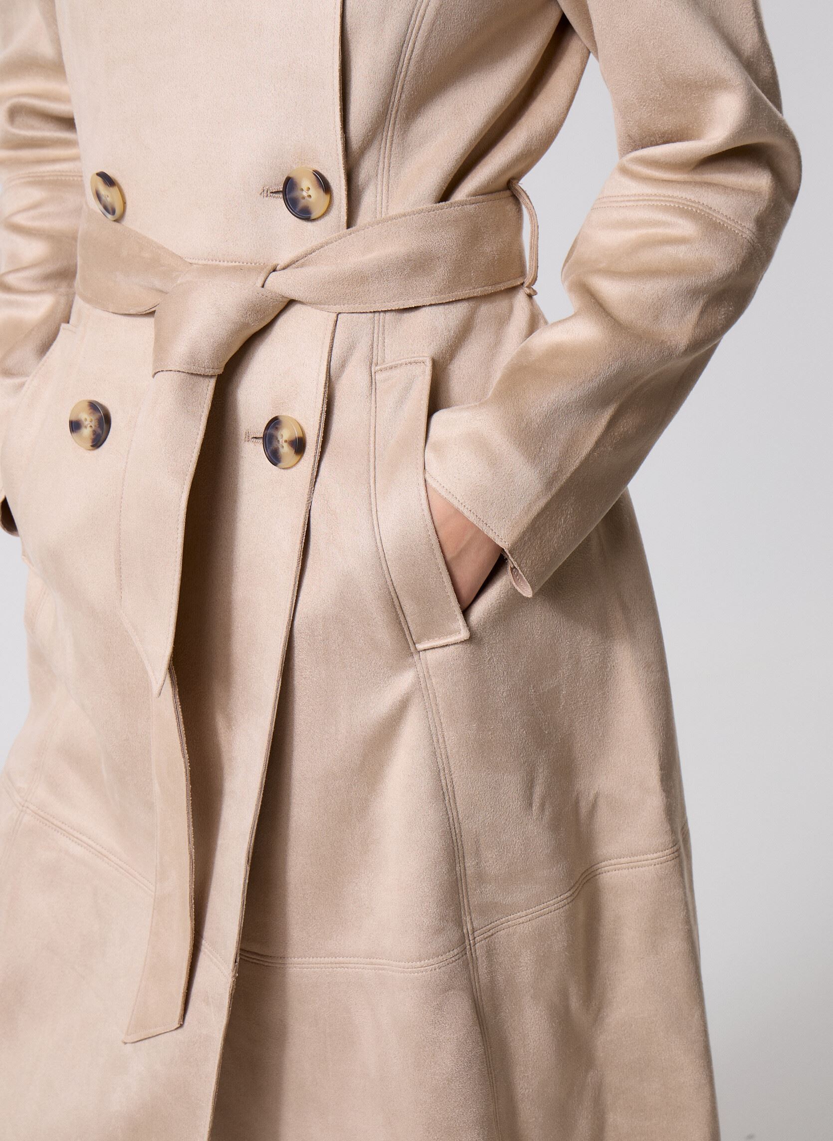 Trenchcoats TRENCHDAIN dames beige MADE BY Trenchcoats TRENCHDAIN dames beige FEATHER GRAY