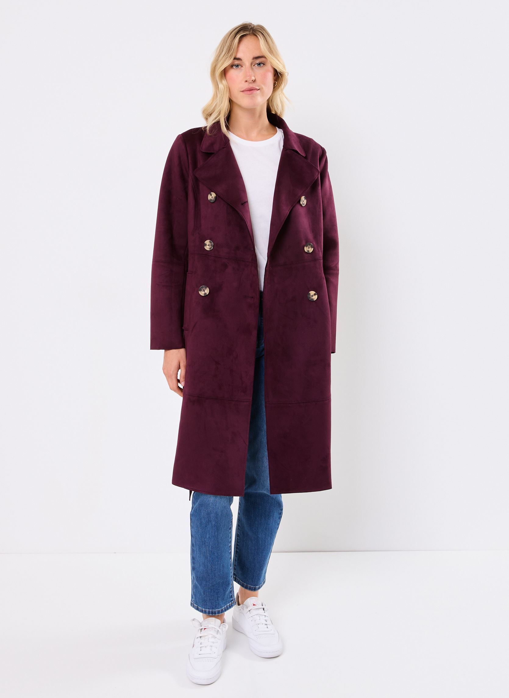 Trench - Impermeabile TRENCHDAIN donna viola MADE BY Trench - Impermeabile TRENCHDAIN donna viola WINETASTING