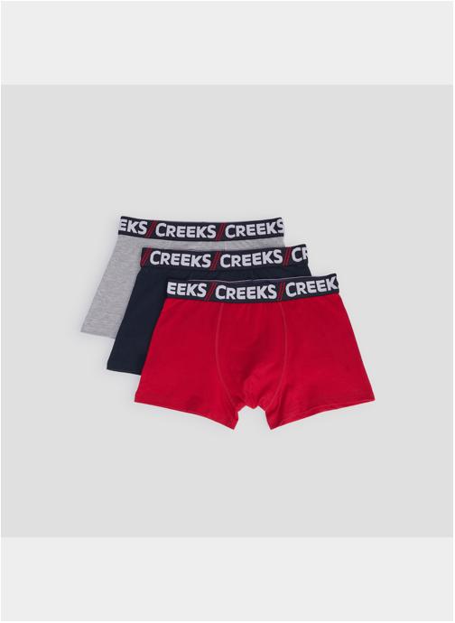 CREEKS Caleçons Boxer - BASICCREEKSBOXER1 homme noir