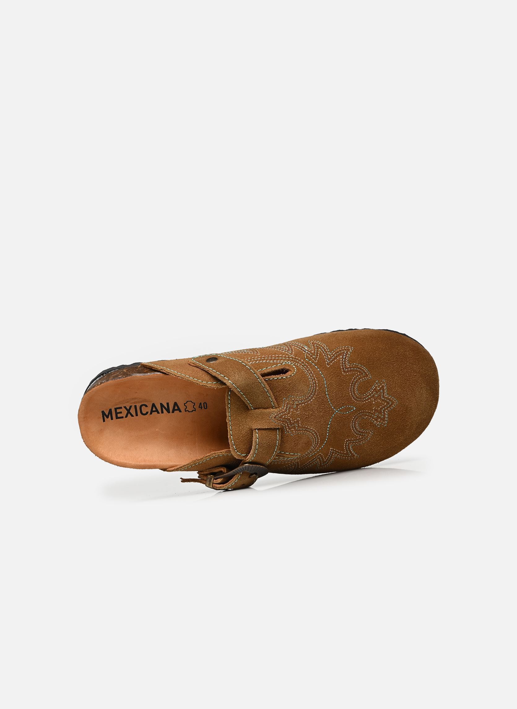 Mules et sabots Bahia femme marron Mexicana Mules et sabots Bahia femme marron SUEDE CAMEL