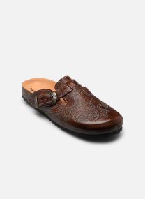 Mules et sabots Bahia femme marron