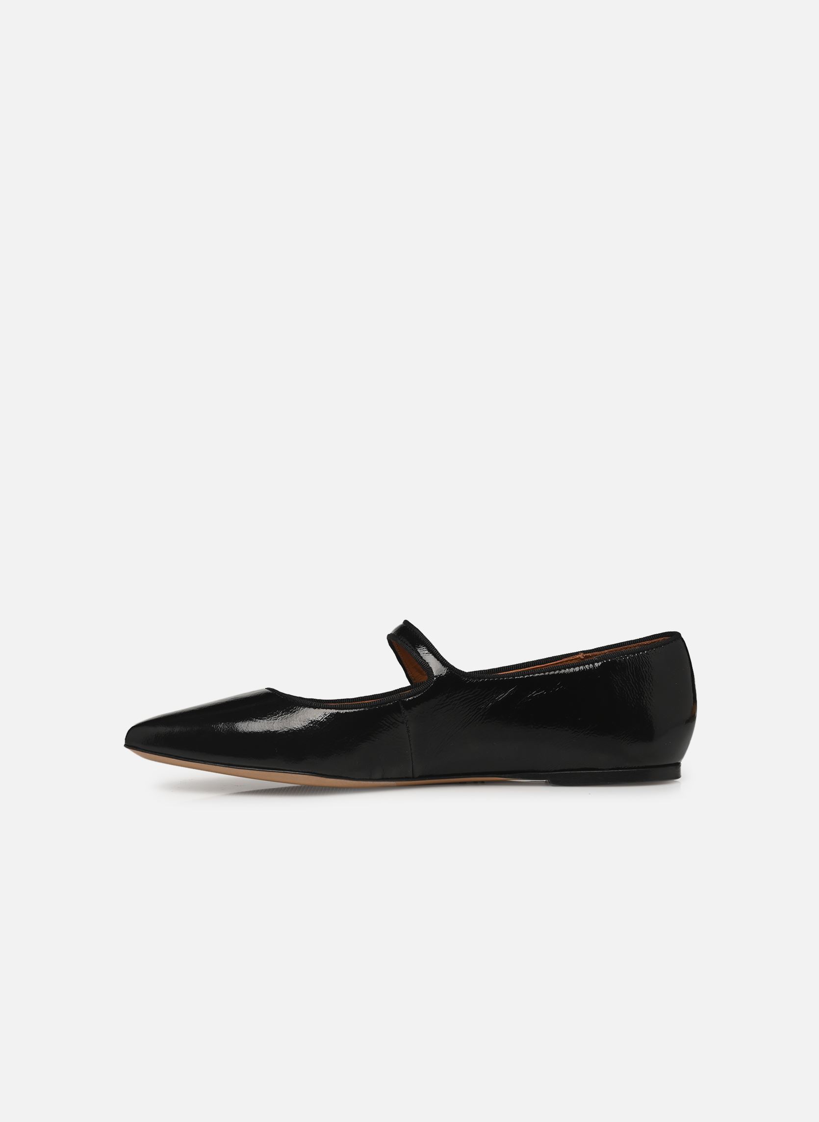 Mary Janes Ballerines n°144 - Cuir vernis - Noir dames zwart Rivecour Mary Janes Ballerines n°144 - Cuir vernis - Noir dames zwart NOIR