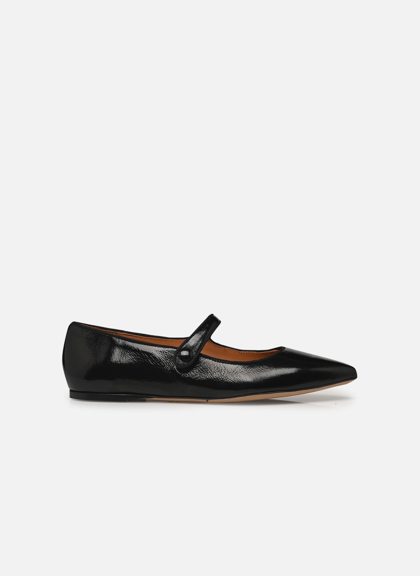 Mary Janes Ballerines n°144 - Cuir vernis - Noir dames zwart Rivecour Mary Janes Ballerines n°144 - Cuir vernis - Noir dames zwart NOIR