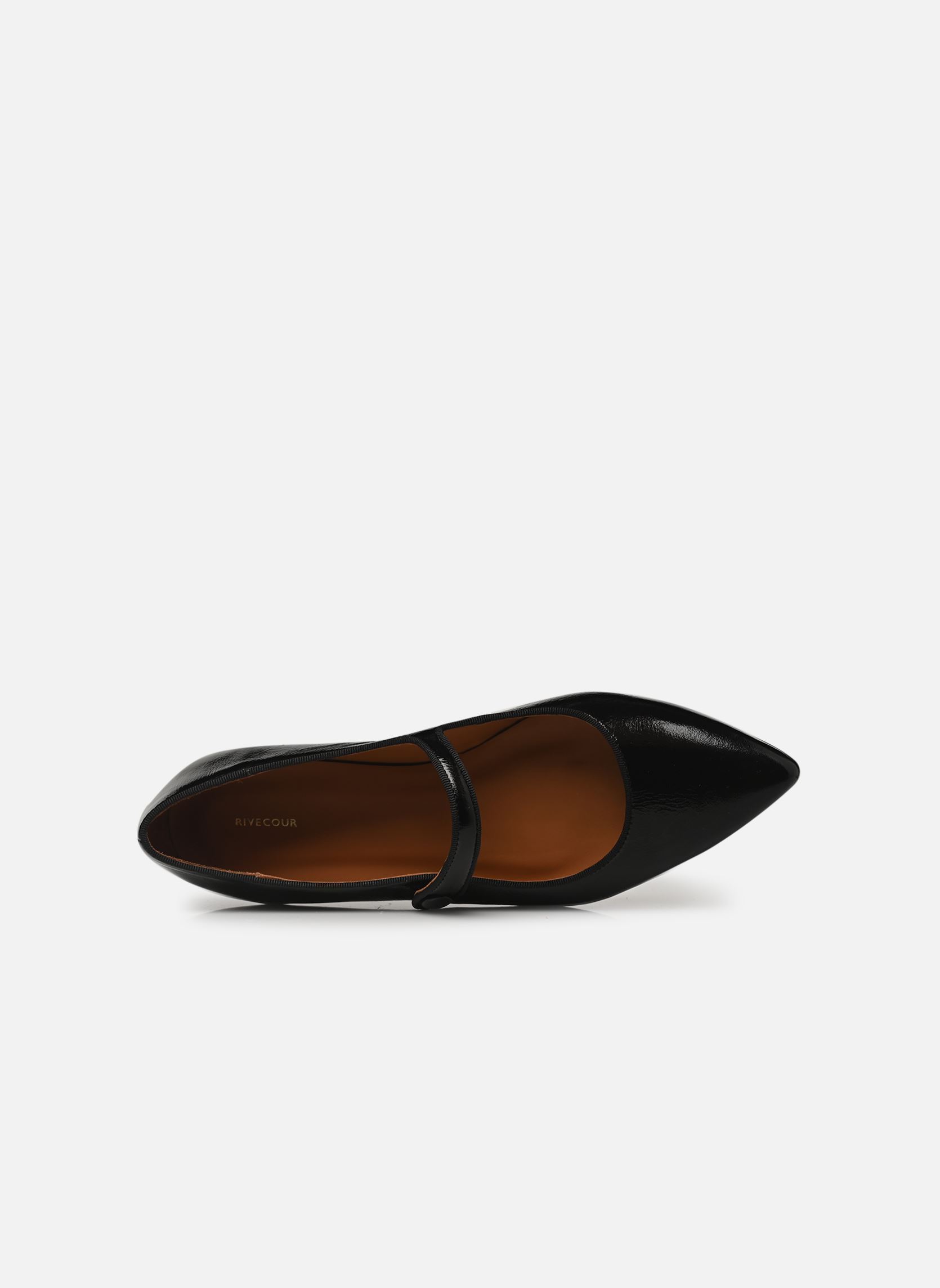 Mary Janes Ballerines n°144 - Cuir vernis - Noir dames zwart Rivecour Mary Janes Ballerines n°144 - Cuir vernis - Noir dames zwart NOIR