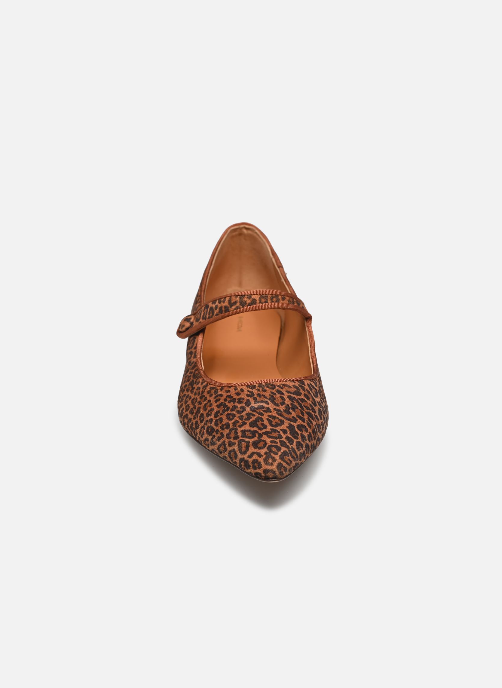 Babies Ballerines n°144 - Cuir imprimé - Léopar femme marron Rivecour Babies Ballerines n°144 - Cuir imprimé - Léopar femme marron LÉOPARD