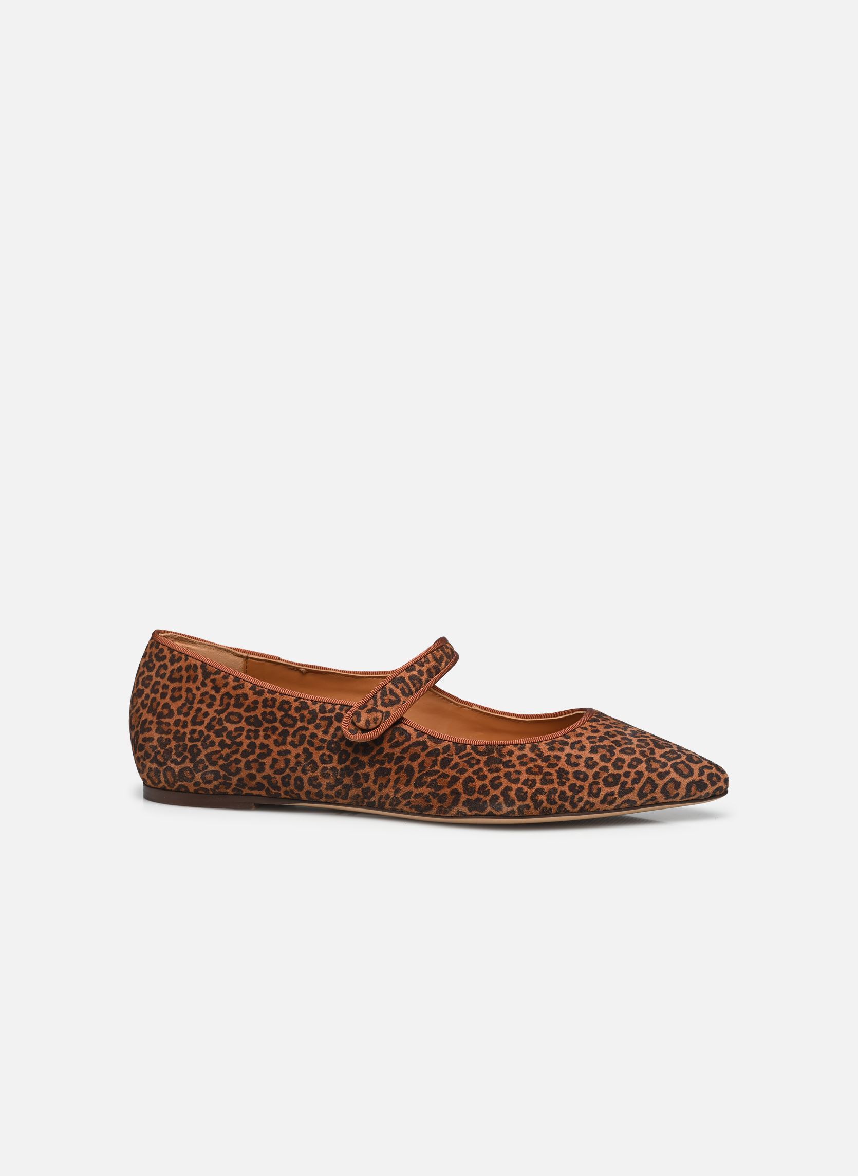 Babies Ballerines n°144 - Cuir imprimé - Léopar femme marron Rivecour Babies Ballerines n°144 - Cuir imprimé - Léopar femme marron LÉOPARD