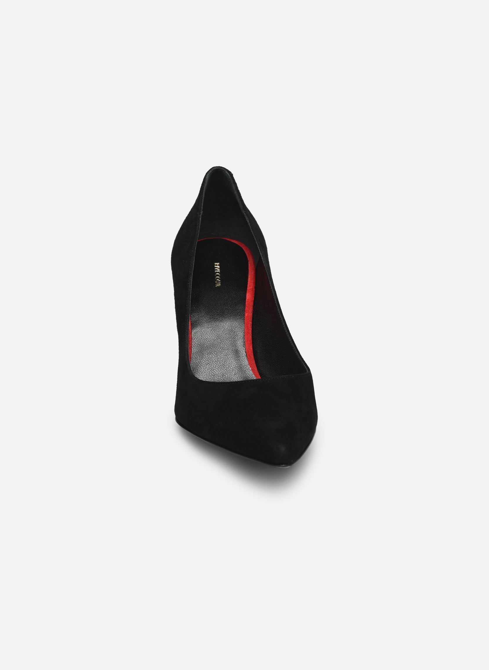 Pumps Escarpins n°175 - Suede - Noir damen schwarz Rivecour Pumps Escarpins n°175 - Suede - Noir damen schwarz NOIR