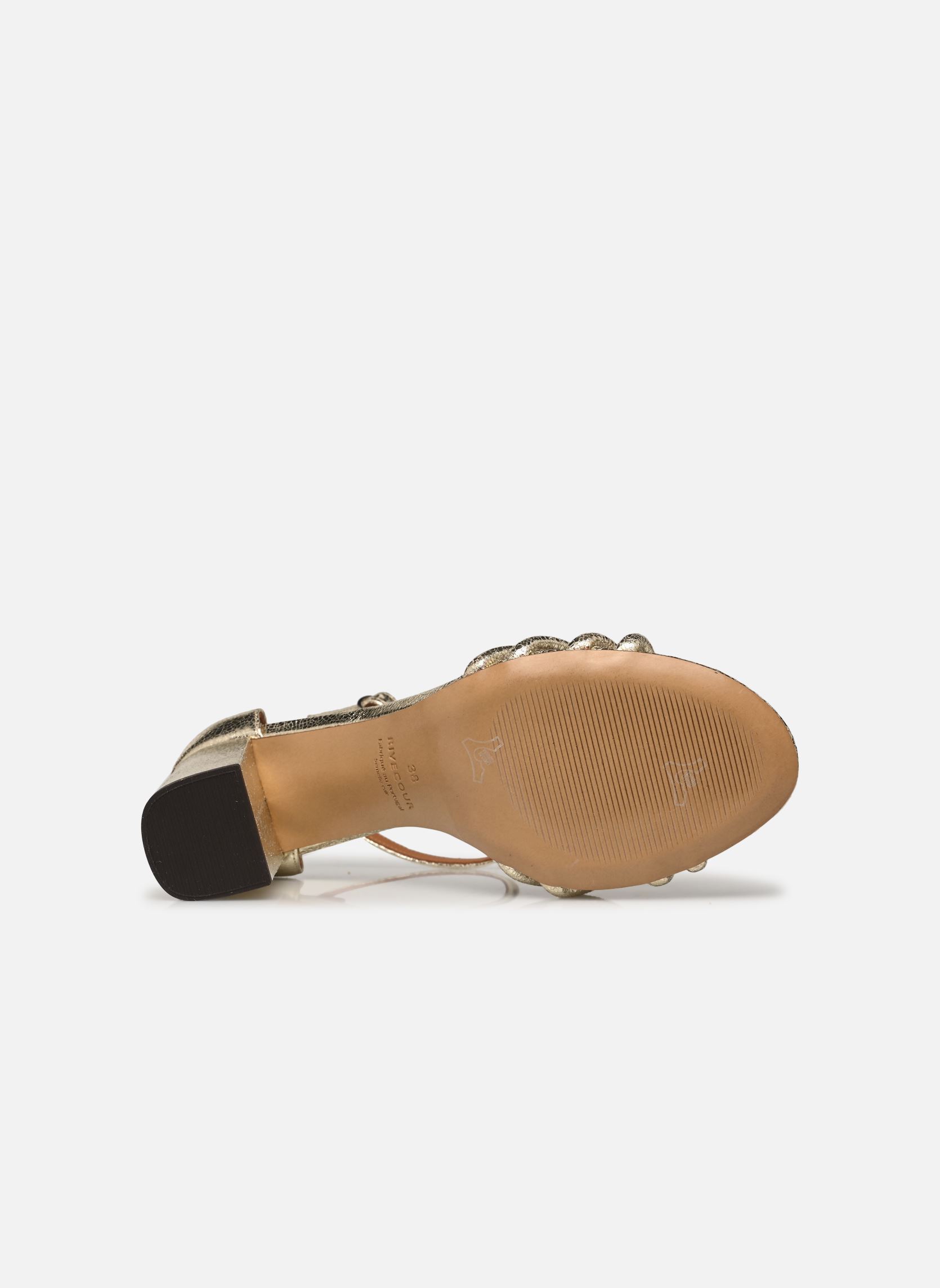 Sandali Sandales n°191 - Cuir craquelé - Or Blan donna oro e bronzo Rivecour Sandali Sandales n°191 - Cuir craquelé - Or Blan donna oro e bronzo OR BLANC