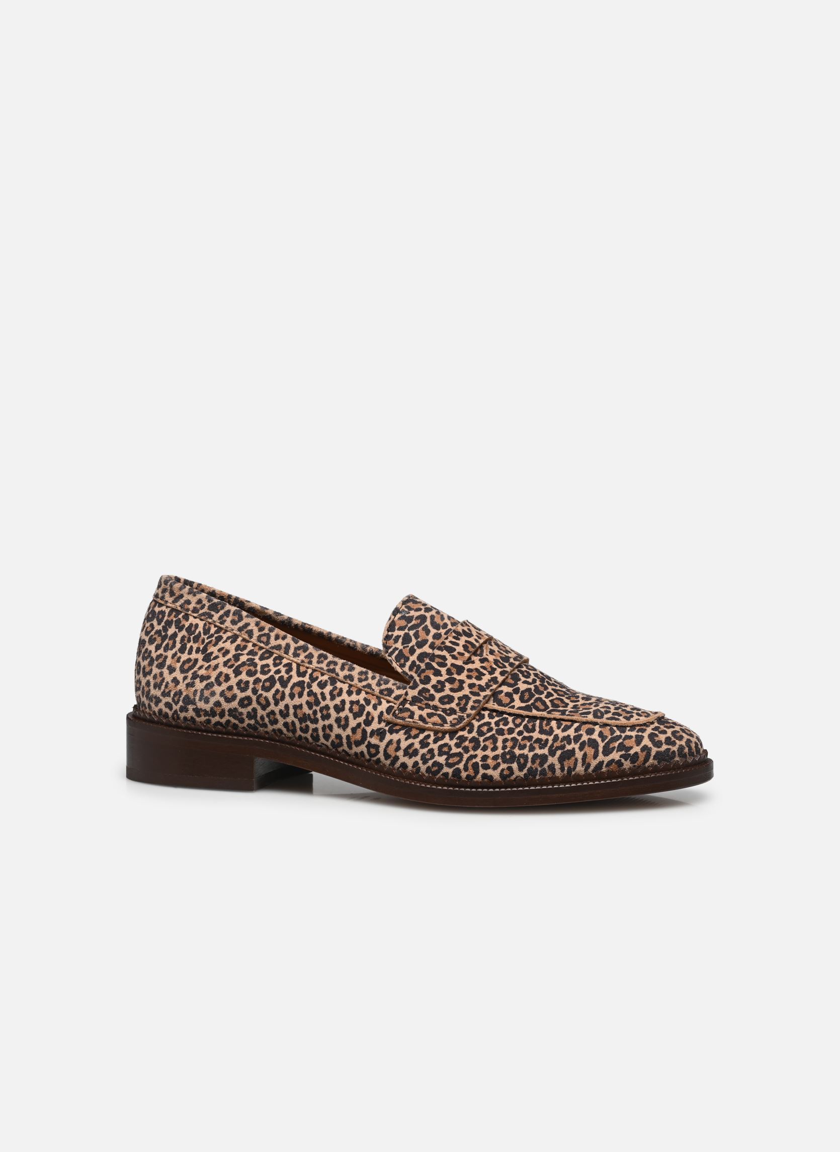 Loafer Mocassins n°82 - Cuir imprimé - Léopard damen mehrfarbig Rivecour Loafer Mocassins n°82 - Cuir imprimé - Léopard damen mehrfarbig LÉOPARD