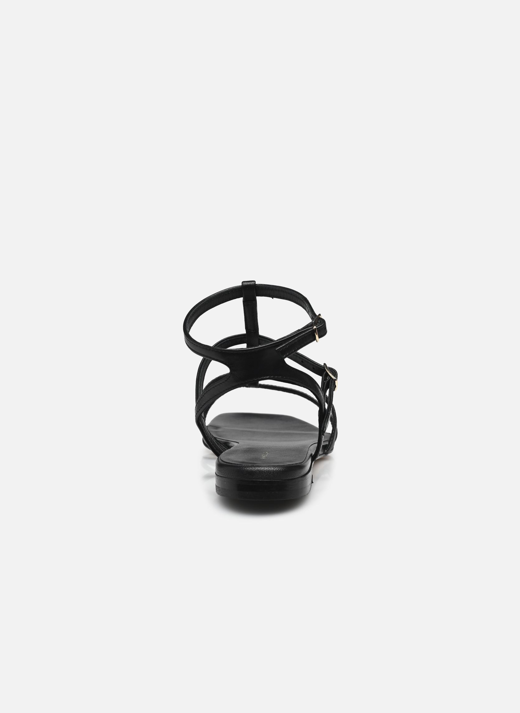 Sandali piatti Sandales n°210 - Cuir - Noir donna nero Rivecour Sandali piatti Sandales n°210 - Cuir - Noir donna nero NOIR