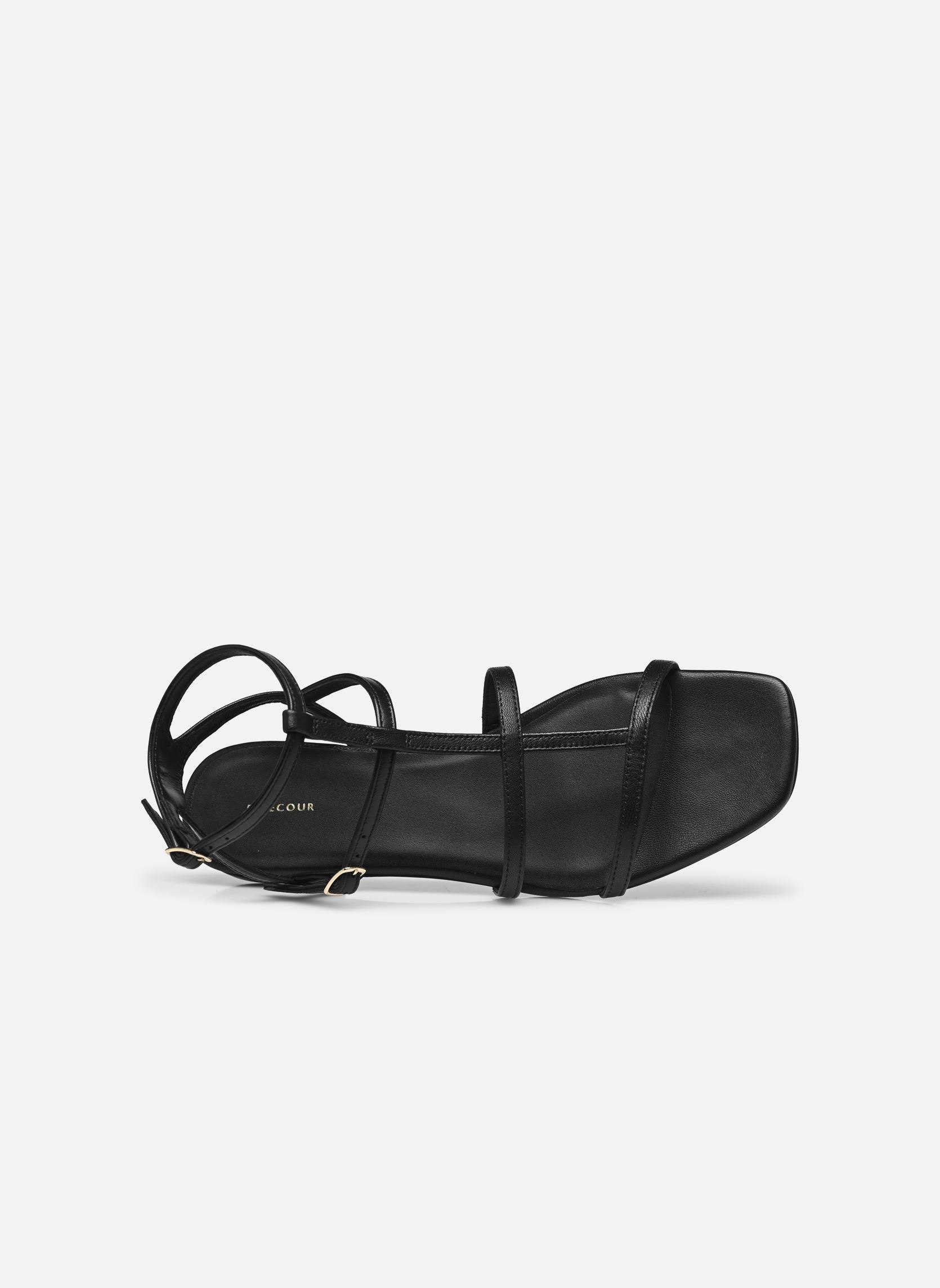 Sandali piatti Sandales n°210 - Cuir - Noir donna nero Rivecour Sandali piatti Sandales n°210 - Cuir - Noir donna nero NOIR