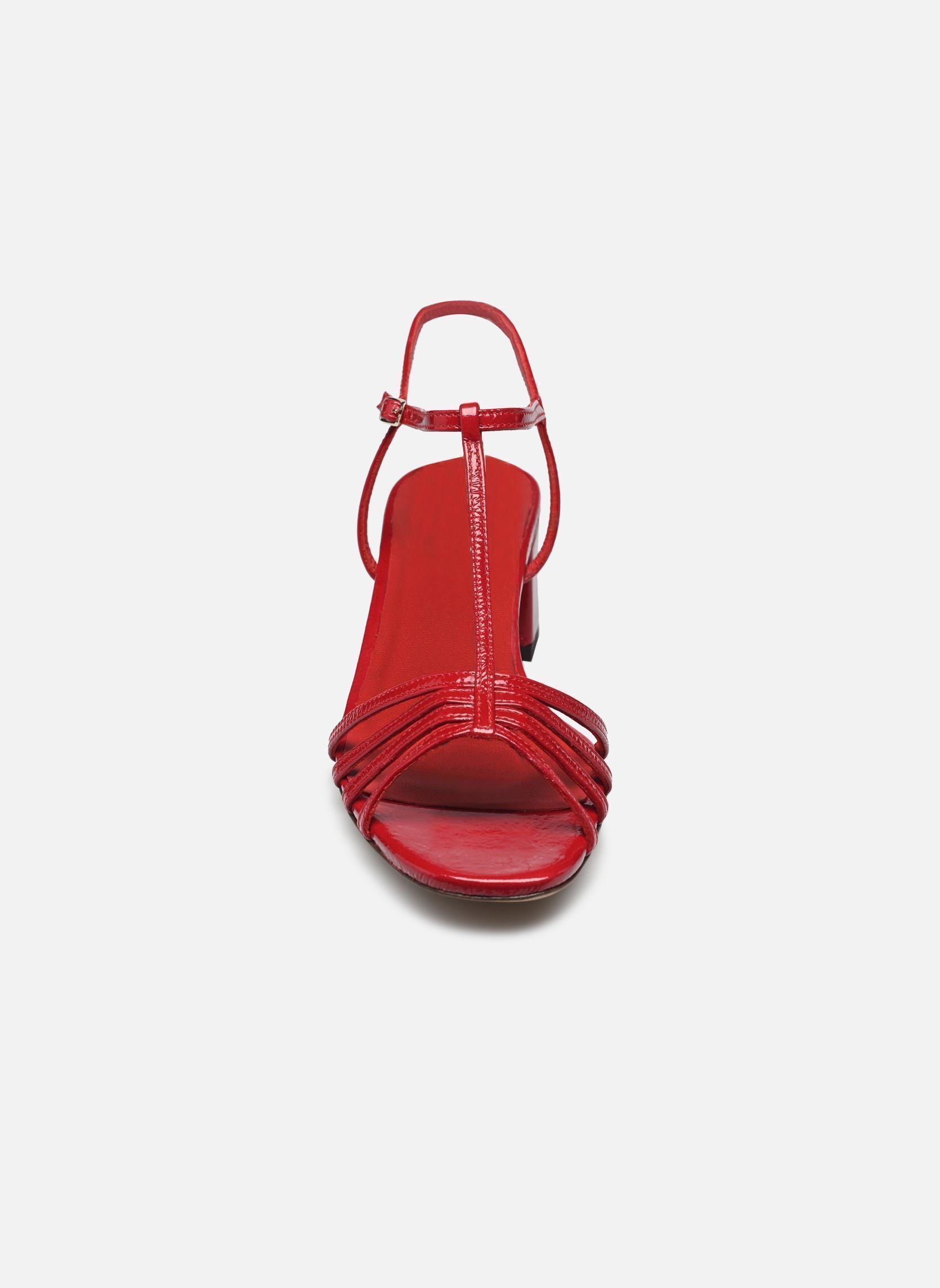 Sandales Sandales n°441 - Cuir vernis - Rouge femme rouge Rivecour Sandales Sandales n°441 - Cuir vernis - Rouge femme rouge ROUGE