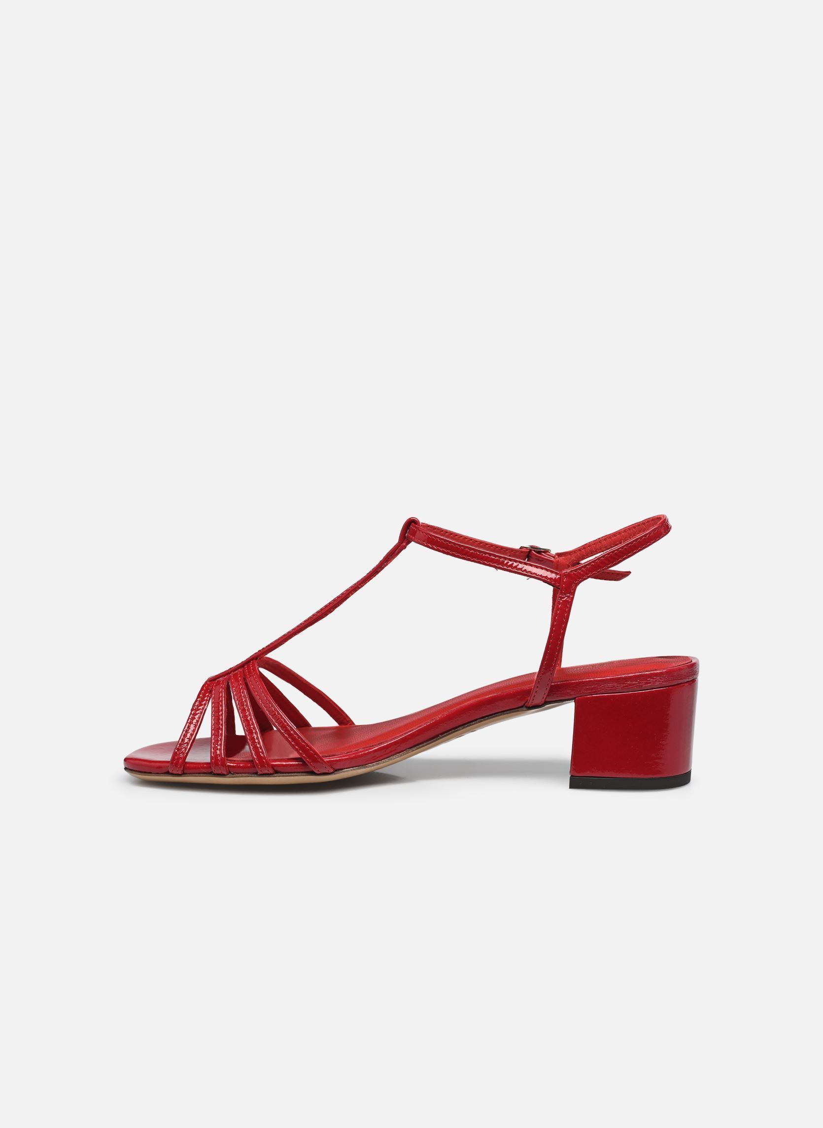 Sandales Sandales n°441 - Cuir vernis - Rouge femme rouge Rivecour Sandales Sandales n°441 - Cuir vernis - Rouge femme rouge ROUGE