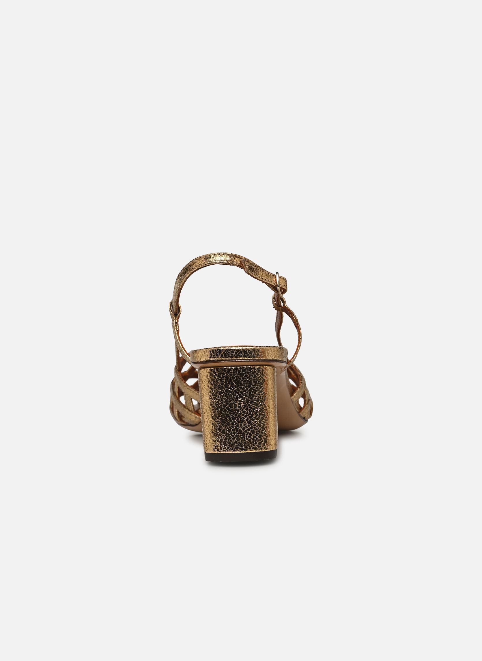 Sandali Sandales n°455 - Cuir laminé - Doré donna oro e bronzo Rivecour Sandali Sandales n°455 - Cuir laminé - Doré donna oro e bronzo DORÉ