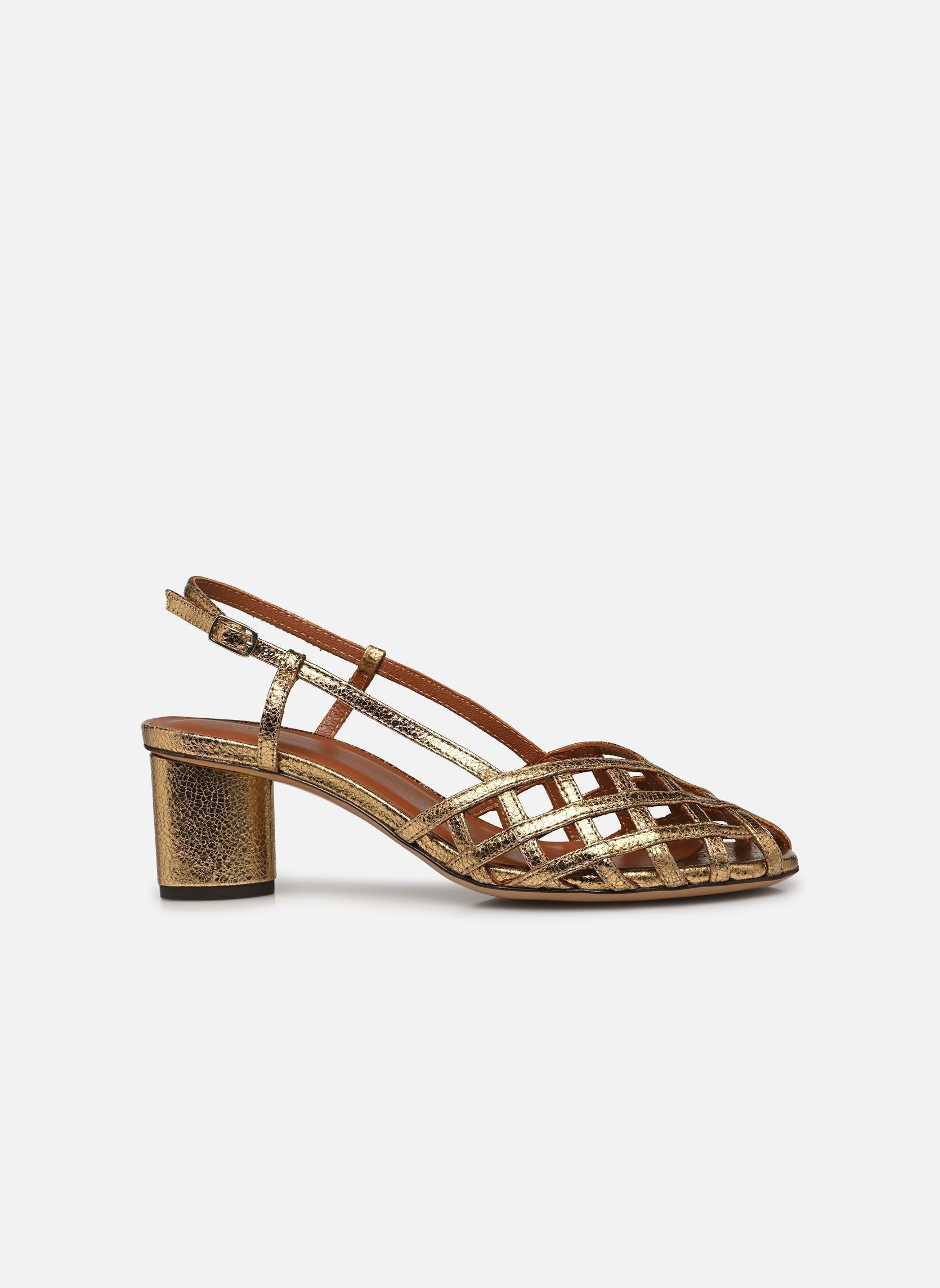 Sandali Sandales n°455 - Cuir laminé - Doré donna oro e bronzo Rivecour Sandali Sandales n°455 - Cuir laminé - Doré donna oro e bronzo DORÉ