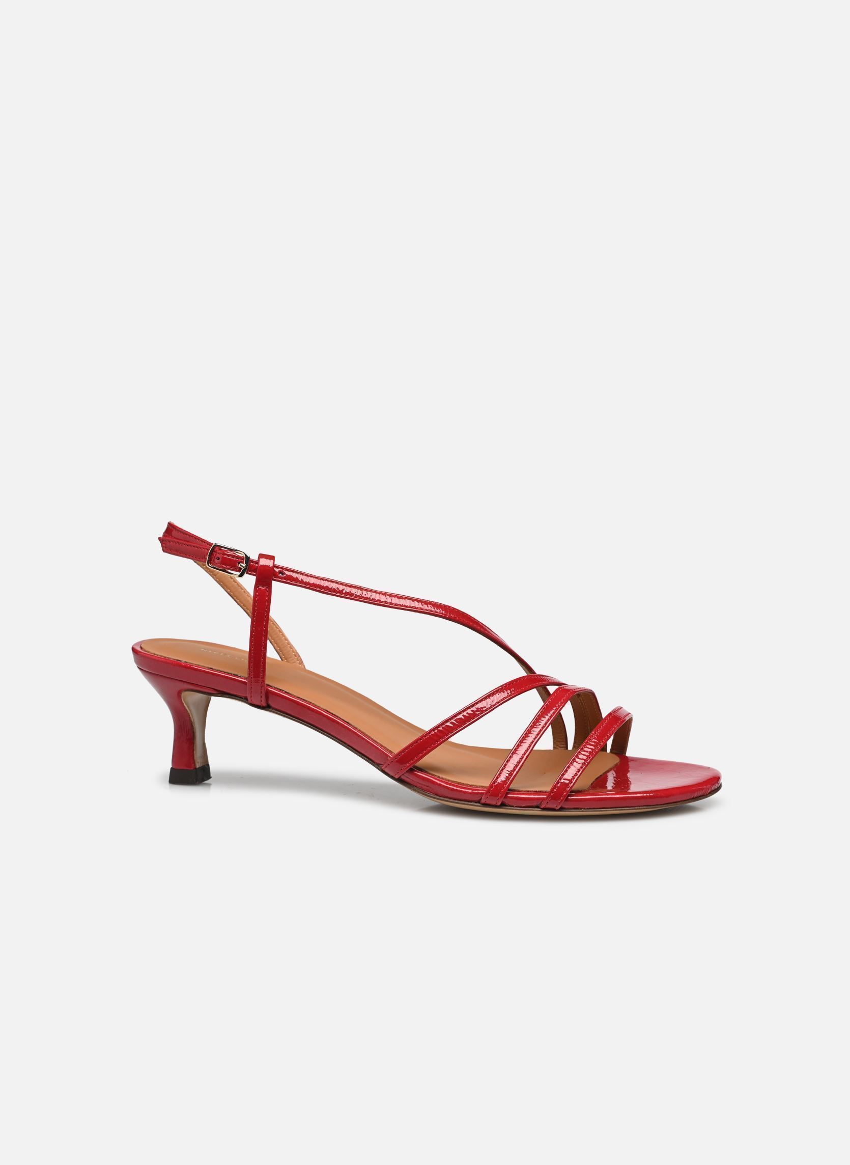 Sandales Sandales n°464 - Cuir vernis - Rouge femme rouge Rivecour Sandales Sandales n°464 - Cuir vernis - Rouge femme rouge ROUGE