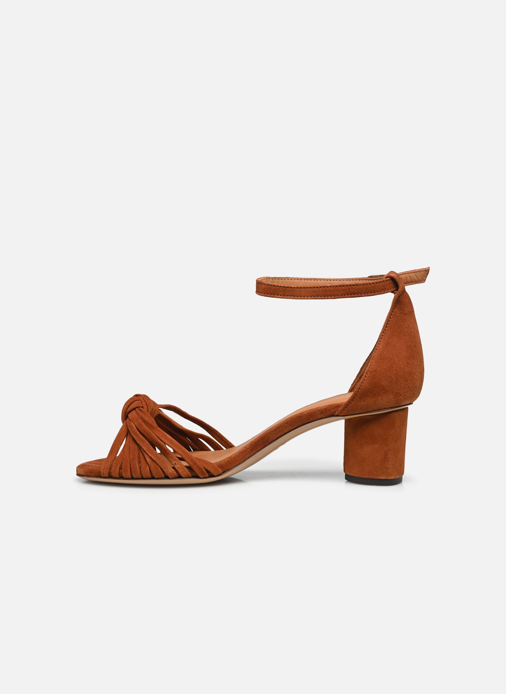Sandalen Sandales n°478 - Suede - Cognac damen braun Rivecour Sandalen Sandales n°478 - Suede - Cognac damen braun COGNAC
