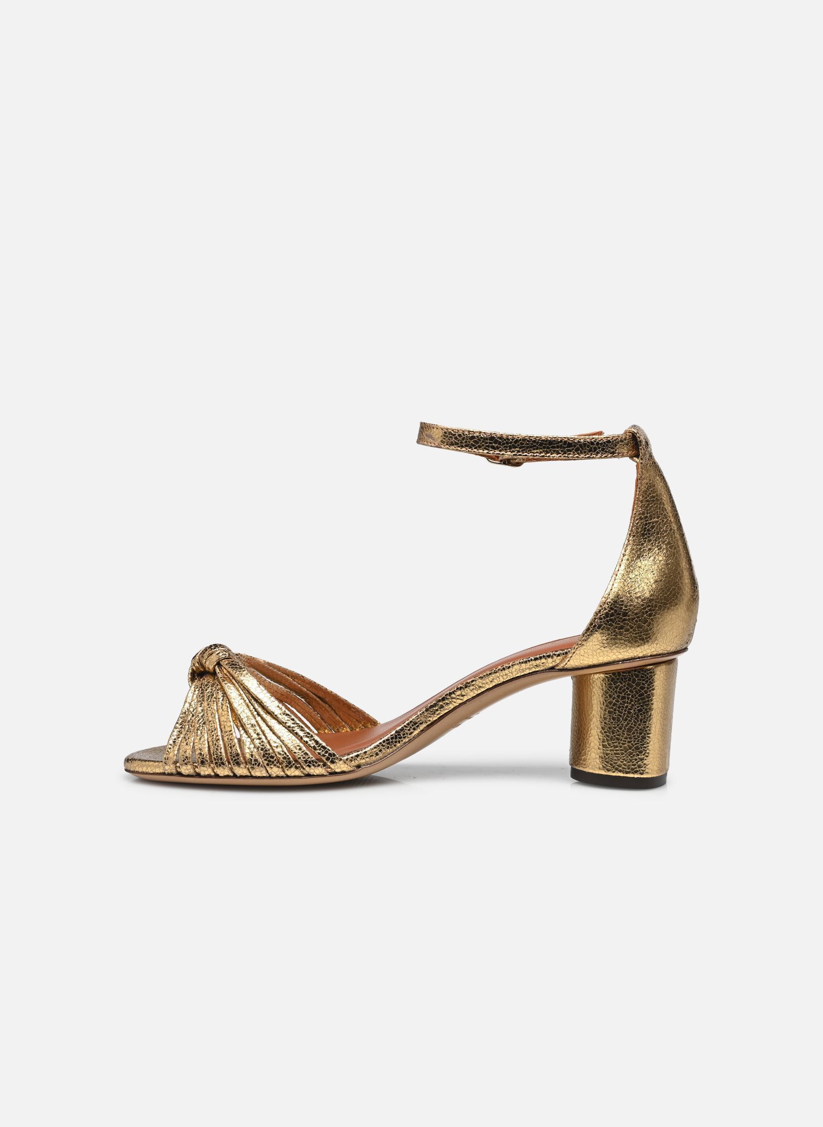 Sandalias Sandales n°478 - Cuir laminé - Doré mujer oro y bronce Rivecour Sandalias Sandales n°478 - Cuir laminé - Doré mujer oro y bronce DORÉ
