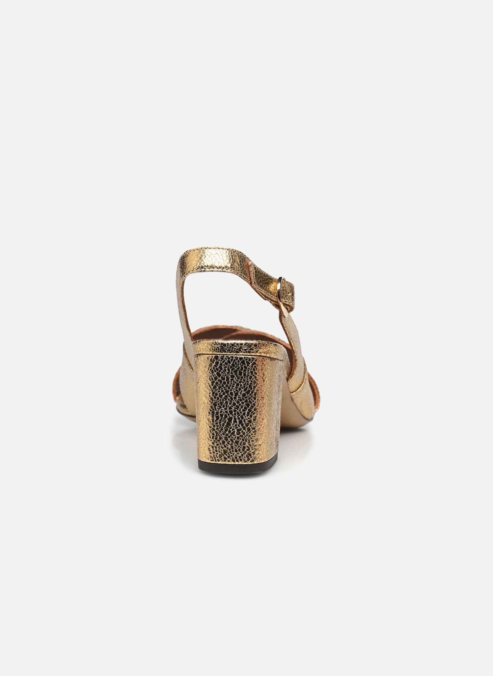 Sandalen Sandales n°652 - Cuir craquelé - Doré damen gold und bronze Rivecour Sandalen Sandales n°652 - Cuir craquelé - Doré damen gold und bronze DORÉ