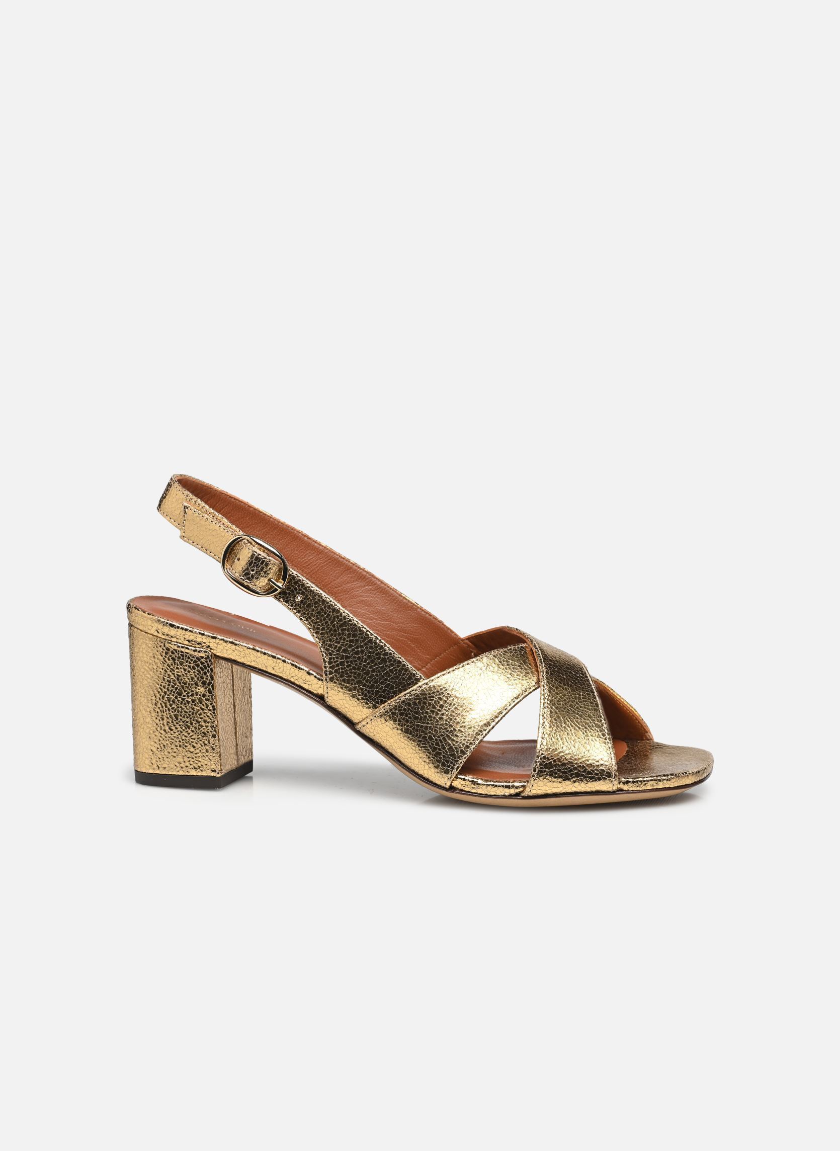 Sandalen Sandales n°652 - Cuir craquelé - Doré damen gold und bronze Rivecour Sandalen Sandales n°652 - Cuir craquelé - Doré damen gold und bronze DORÉ