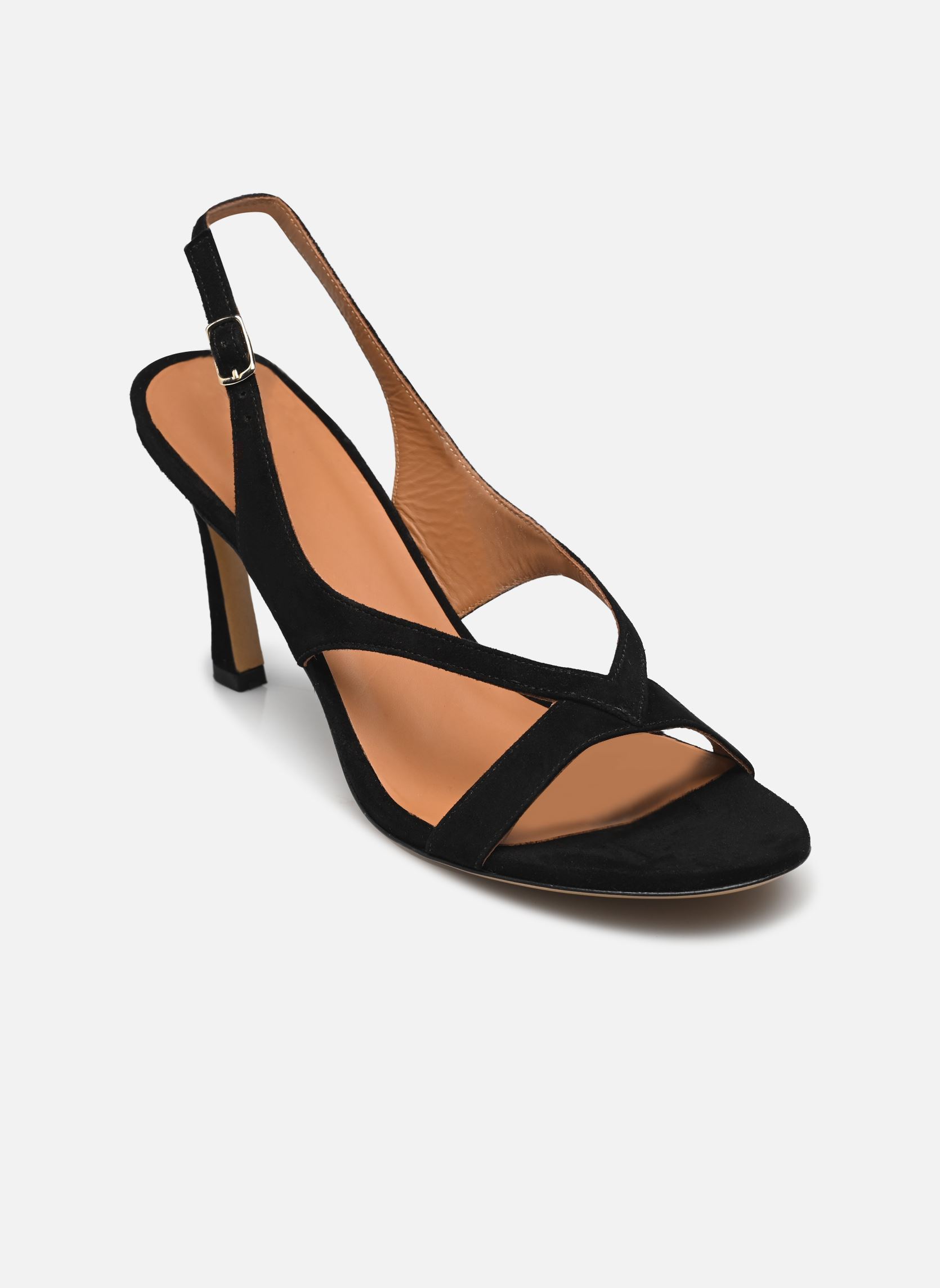 Sandales Sandales n°798 - Suede - Noir femme noir Rivecour Sandales Sandales n°798 - Suede - Noir femme noir NOIR