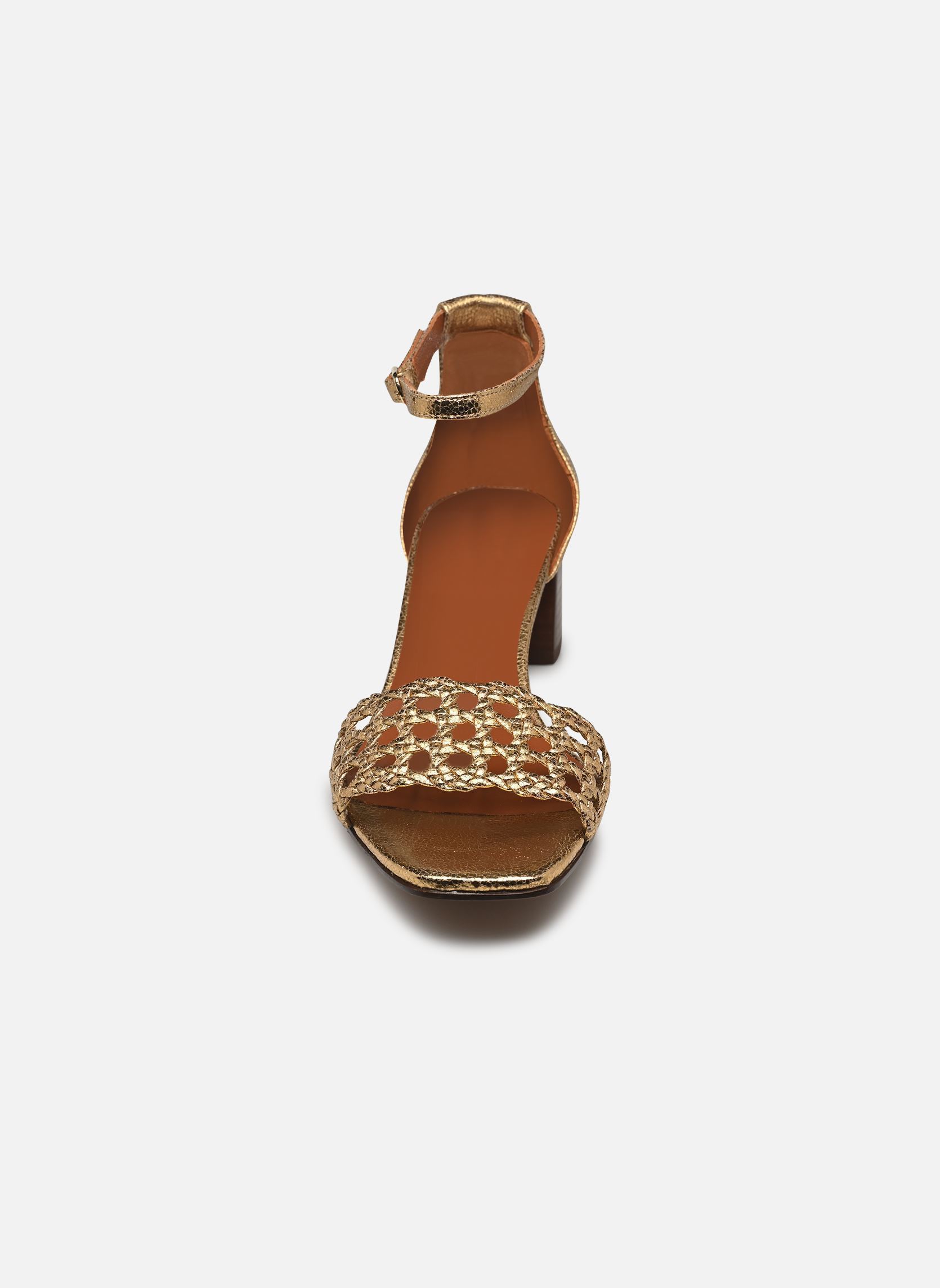 Sandalen Sandales n°890 - Cuir craquelé - Doré dames goud en brons Rivecour Sandalen Sandales n°890 - Cuir craquelé - Doré dames goud en brons DORÉ