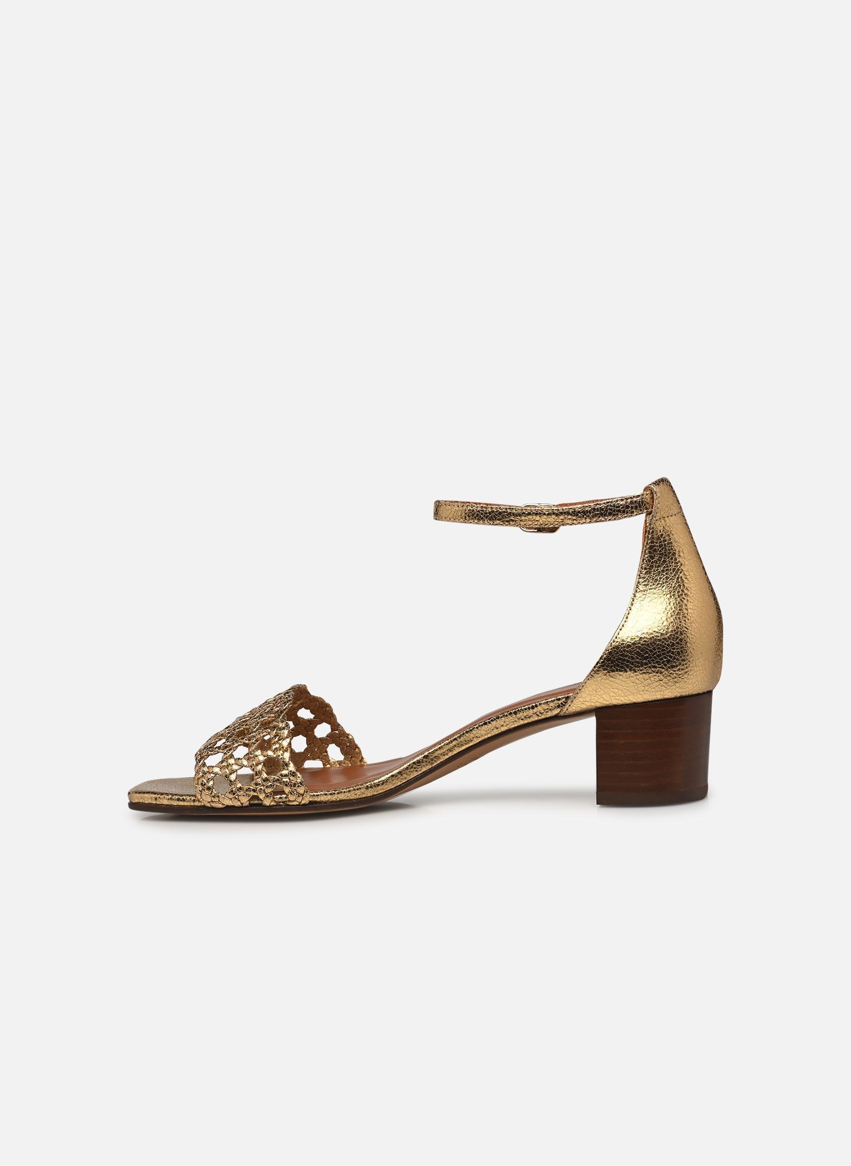 Sandalen Sandales n°890 - Cuir craquelé - Doré dames goud en brons Rivecour Sandalen Sandales n°890 - Cuir craquelé - Doré dames goud en brons DORÉ