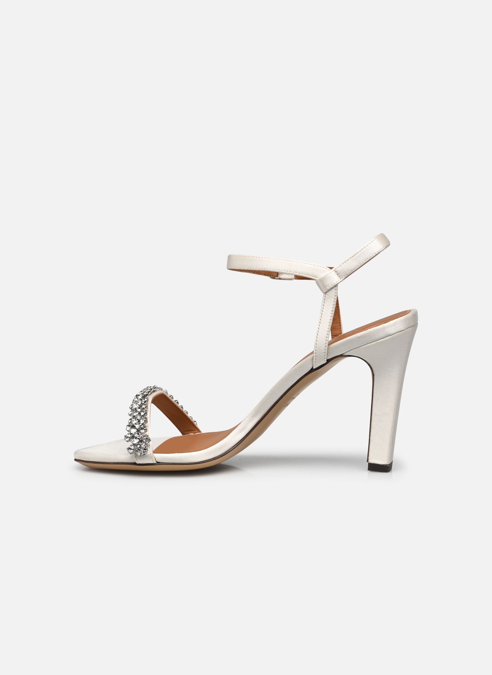 Sandali Sandales n°910 - Satin - Blanc donna bianco Rivecour Sandali Sandales n°910 - Satin - Blanc donna bianco BLANC