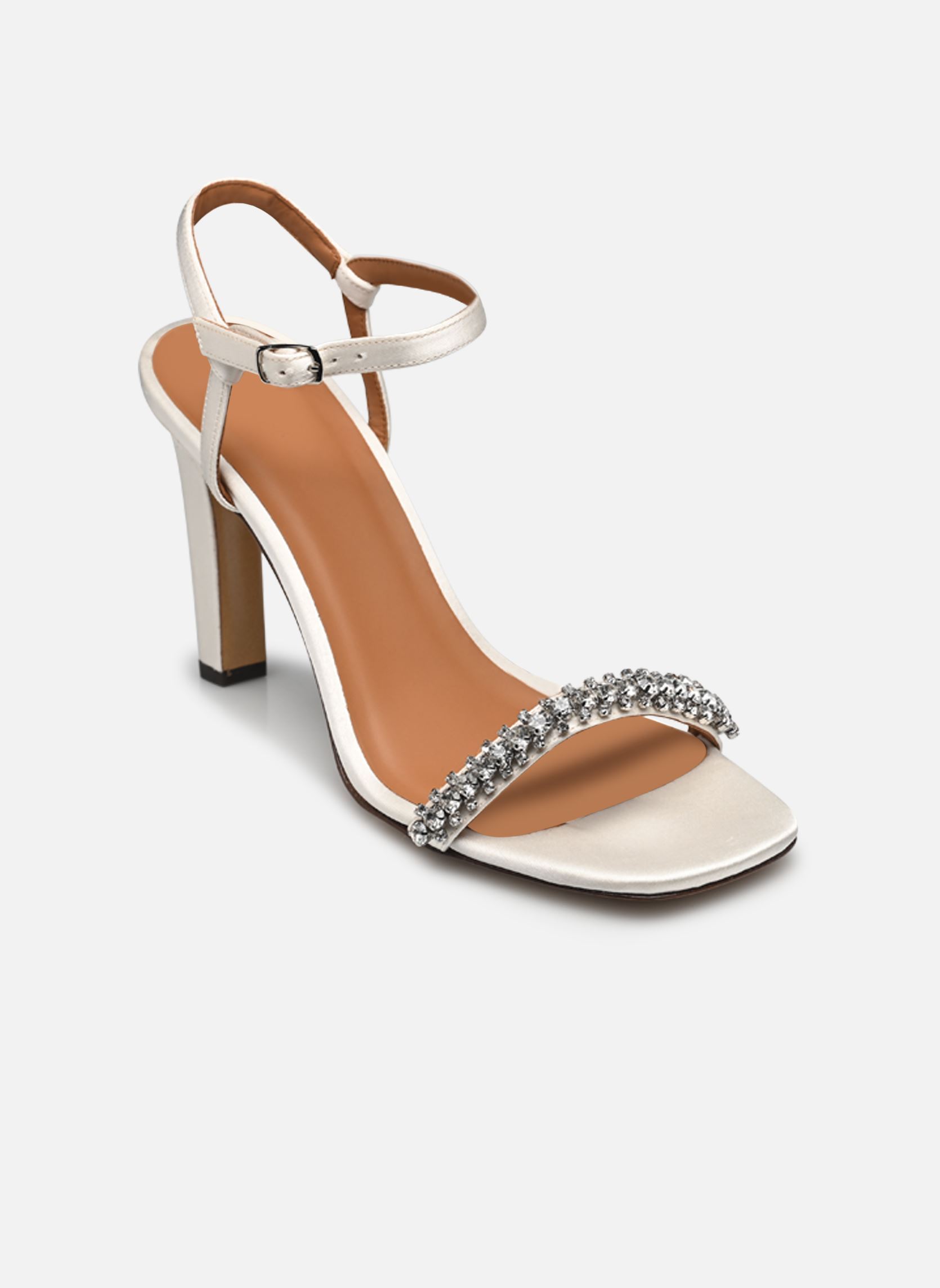 Sandali Sandales n°910 - Satin - Blanc donna bianco Rivecour Sandali Sandales n°910 - Satin - Blanc donna bianco BLANC