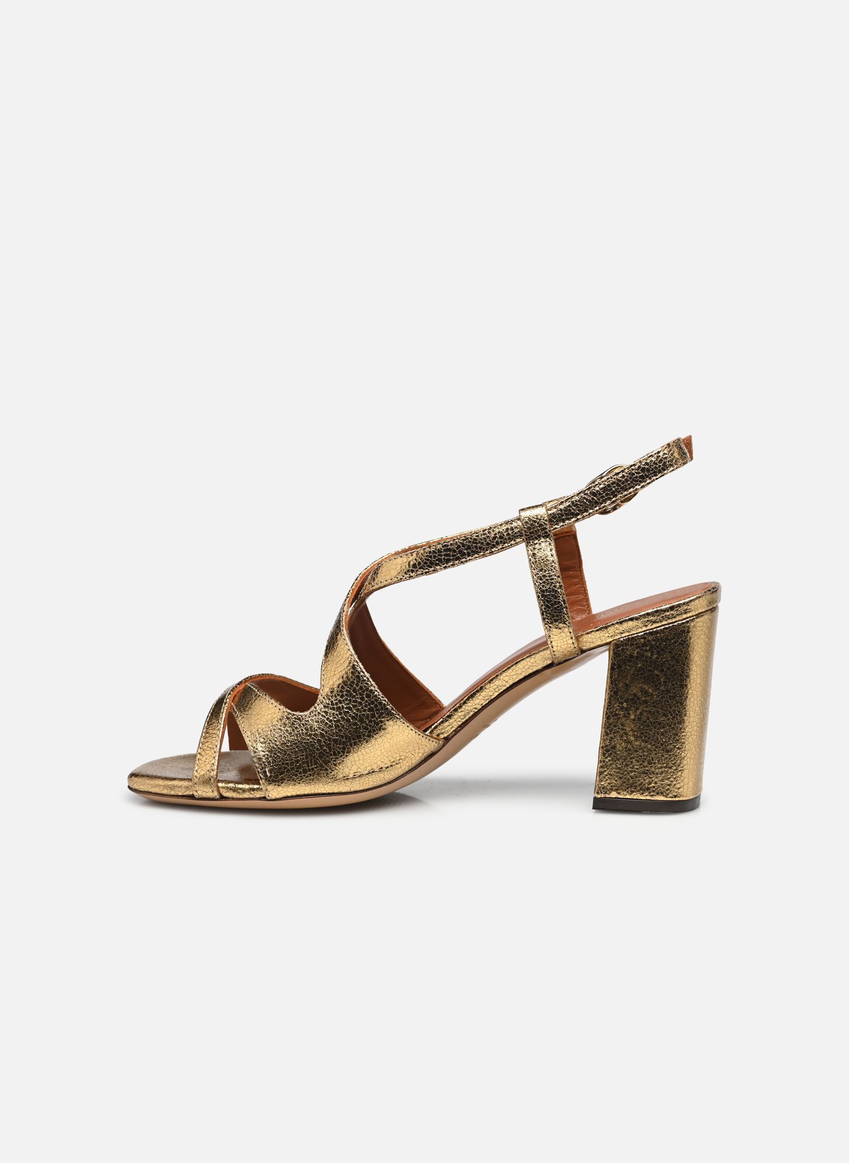 Sandalias Sandales n°953 - Cuir laminé - Doré mujer oro y bronce Rivecour Sandalias Sandales n°953 - Cuir laminé - Doré mujer oro y bronce DORÉ