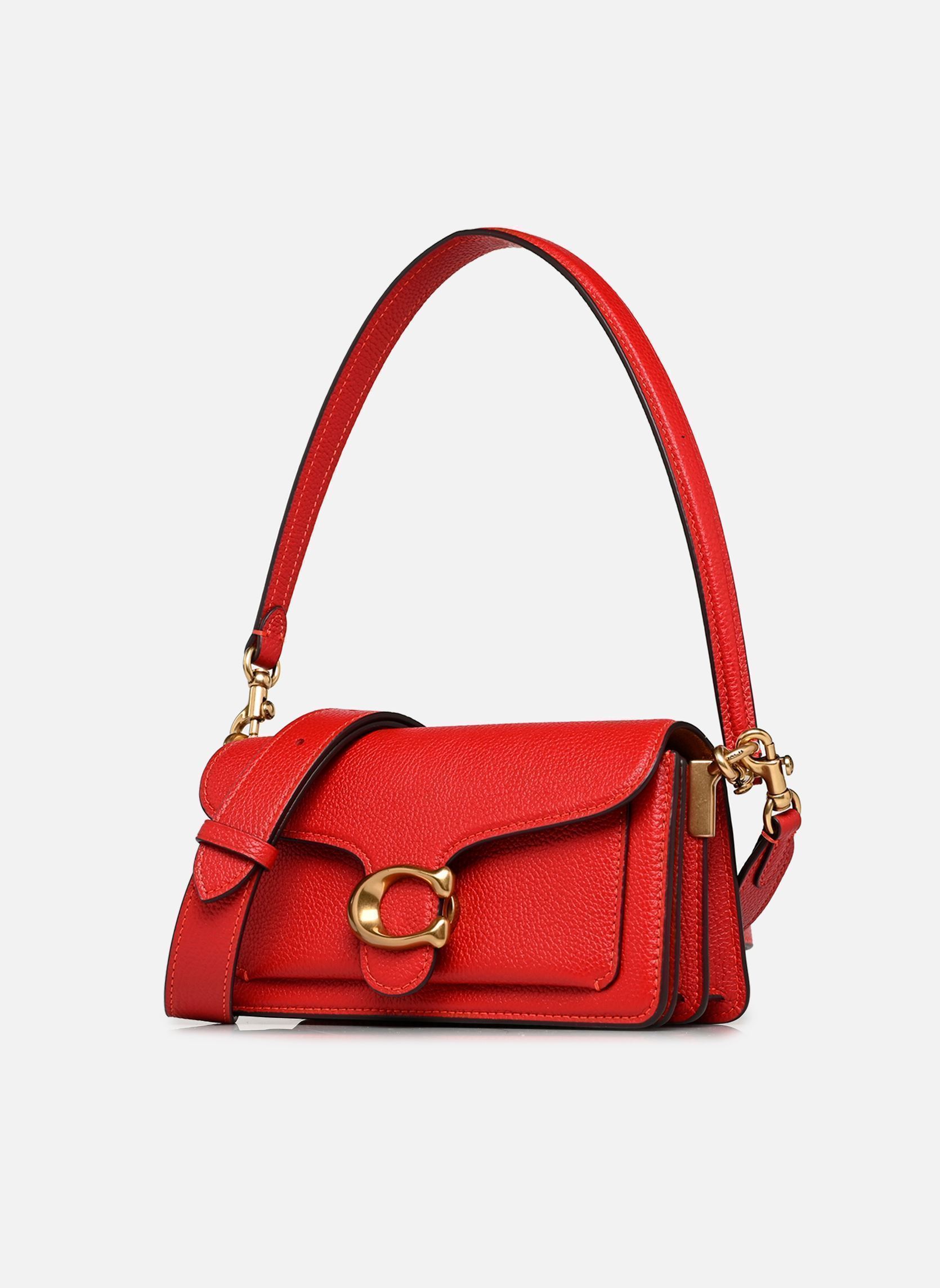 Sacs Polished Pebble Leather Tabby Shoulder B femme rouge Coach Sacs Polished Pebble Leather Tabby Shoulder B femme rouge B4/POPPY