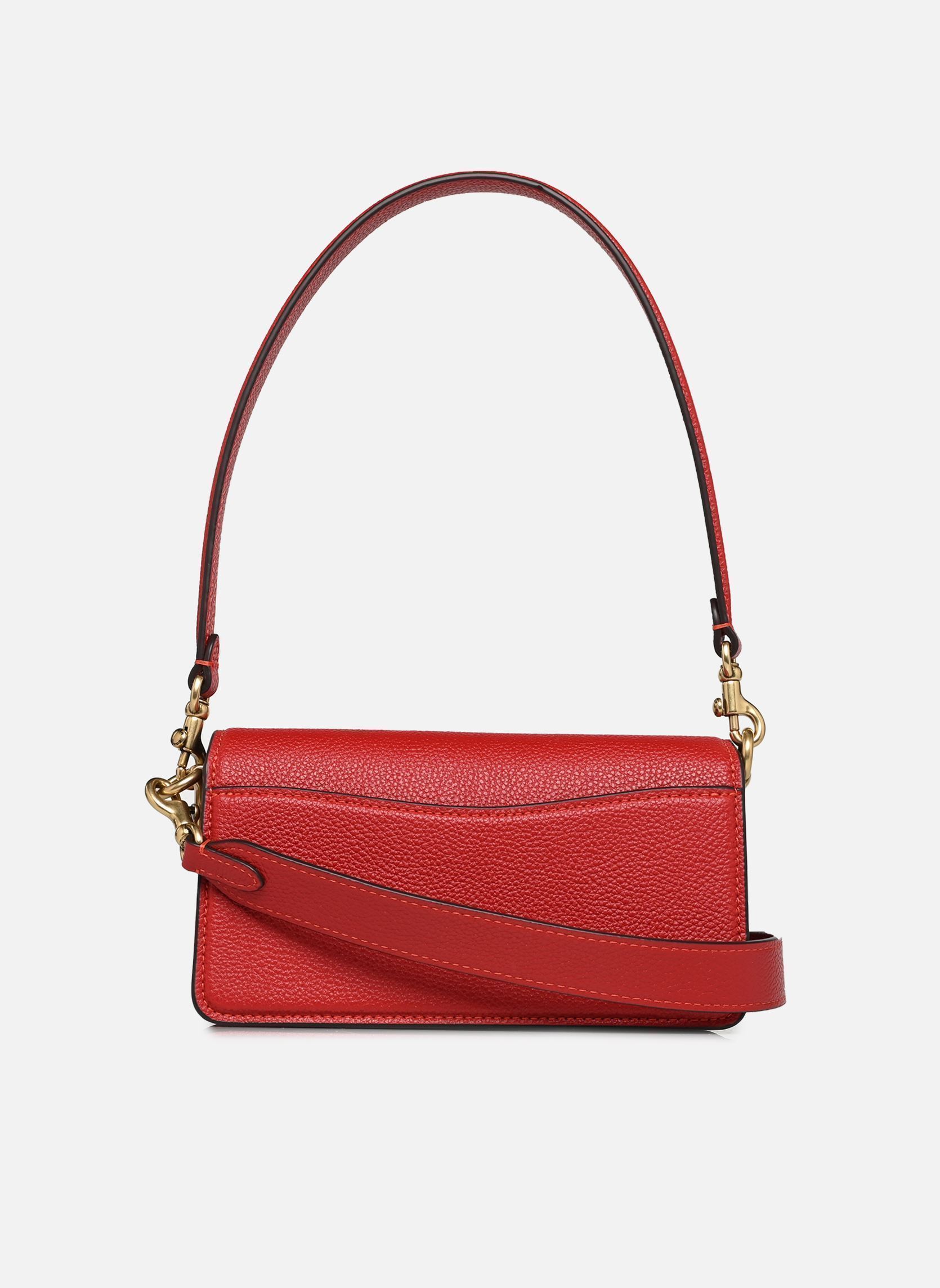 Sacs Polished Pebble Leather Tabby Shoulder B femme rouge Coach Sacs Polished Pebble Leather Tabby Shoulder B femme rouge B4/POPPY