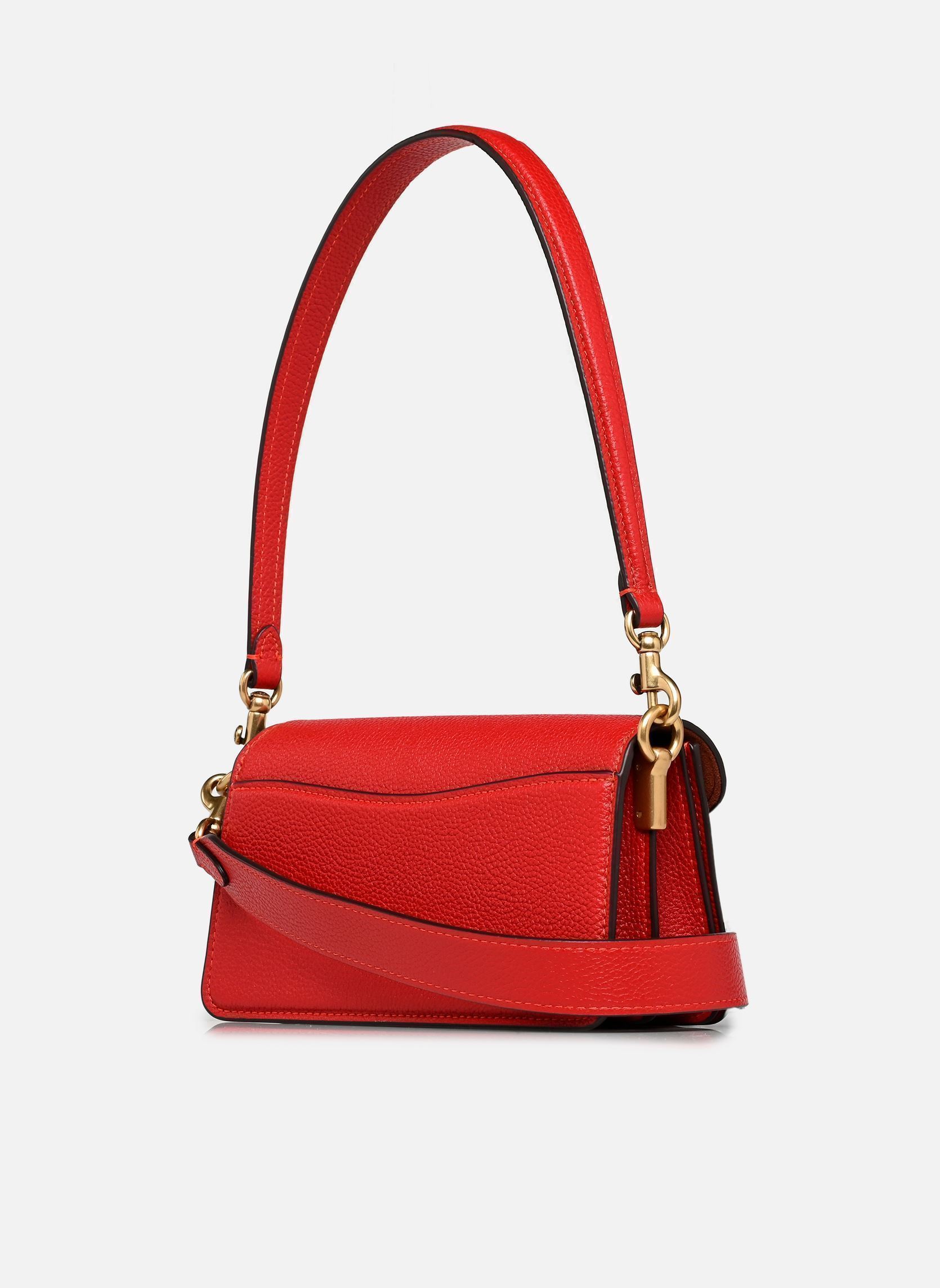 Sacs Polished Pebble Leather Tabby Shoulder B femme rouge Coach Sacs Polished Pebble Leather Tabby Shoulder B femme rouge B4/POPPY